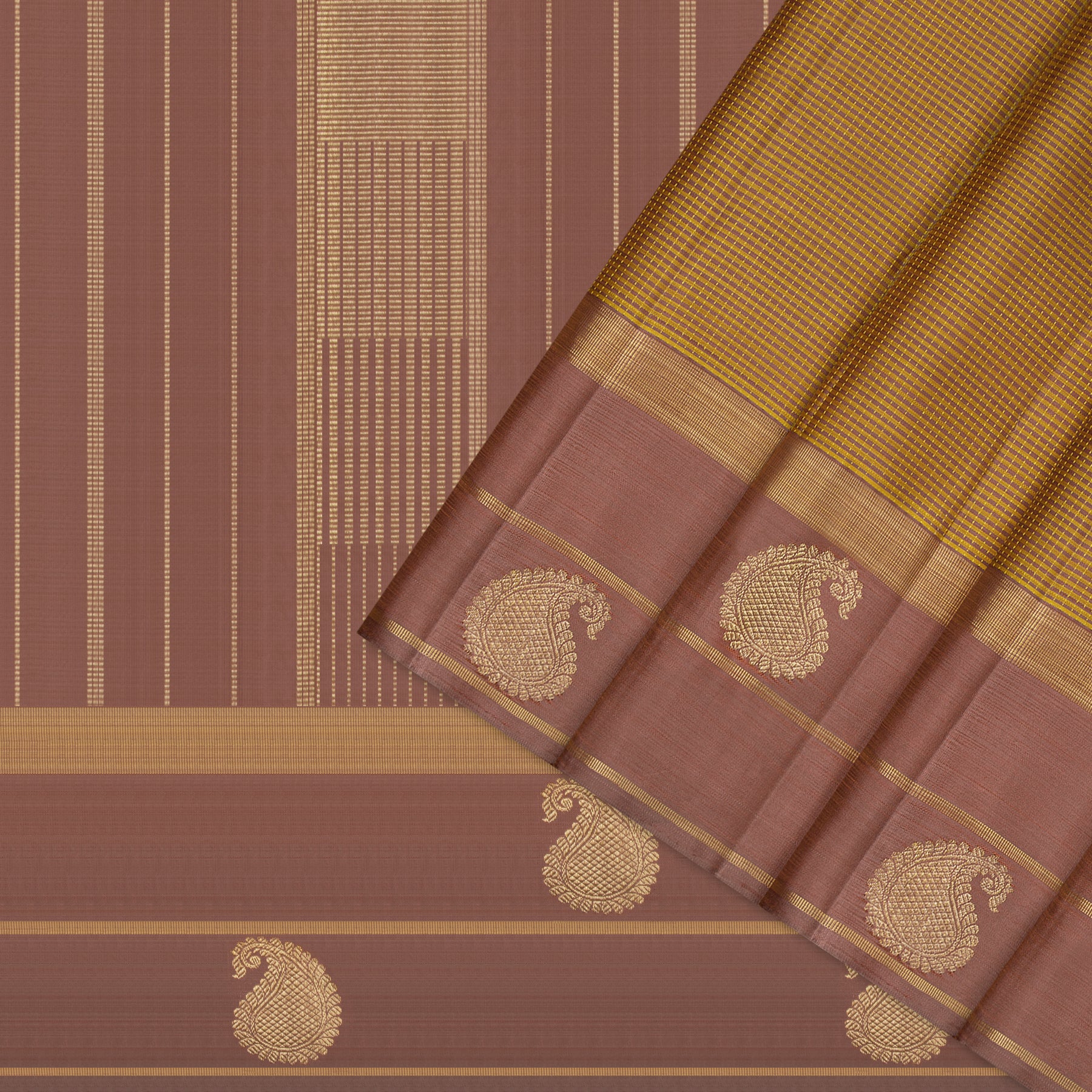 Kanakavalli Kanjivaram Silk Sari 25-615-HS001-10204 - Cover View