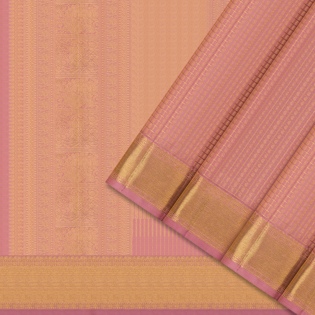 Kanakavalli Kanjivaram Silk Sari 25-615-HS001-10730 - Cover View