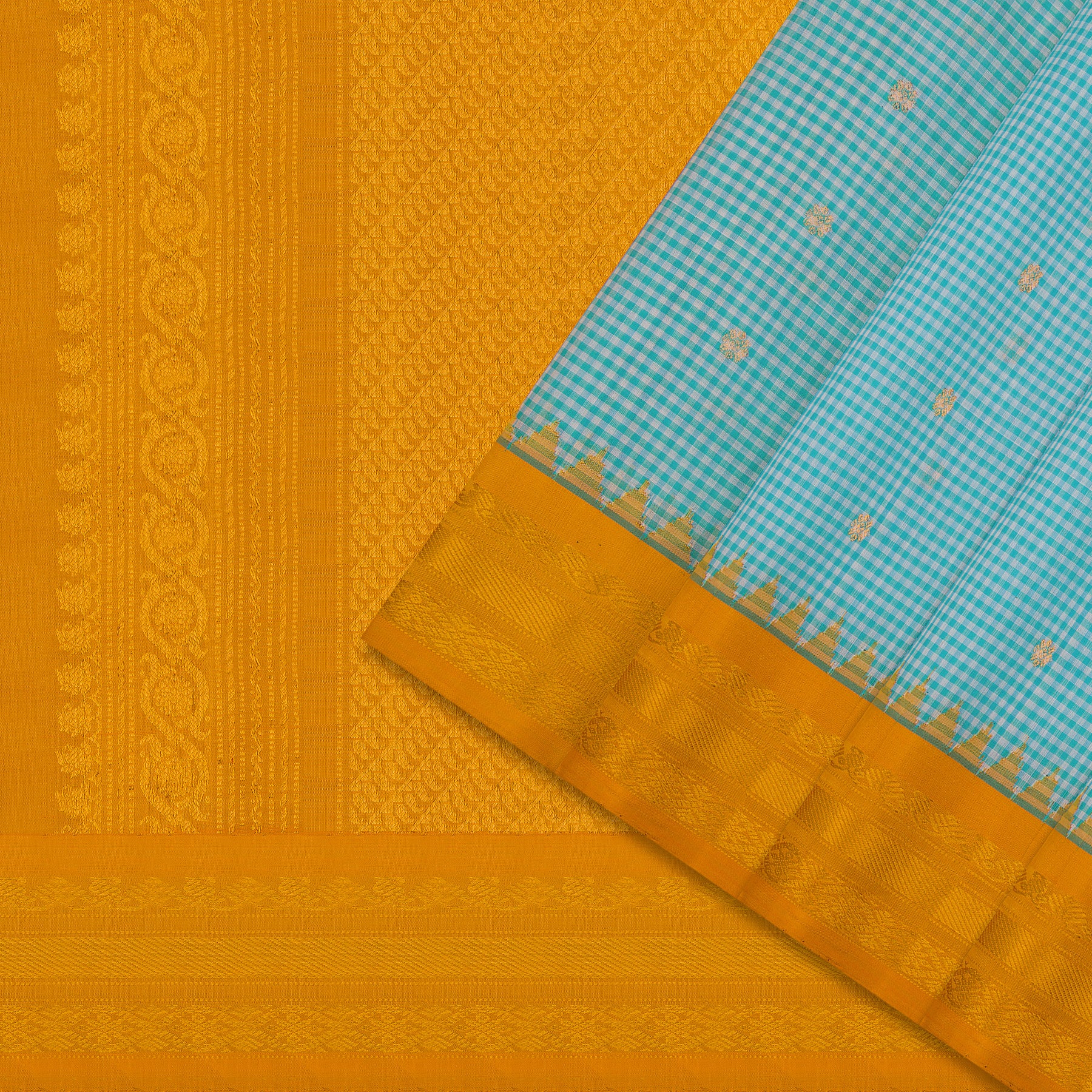 Kanakavalli Gadwal Silk/Cotton Sari 25-616-HS005-06444 - Cover View