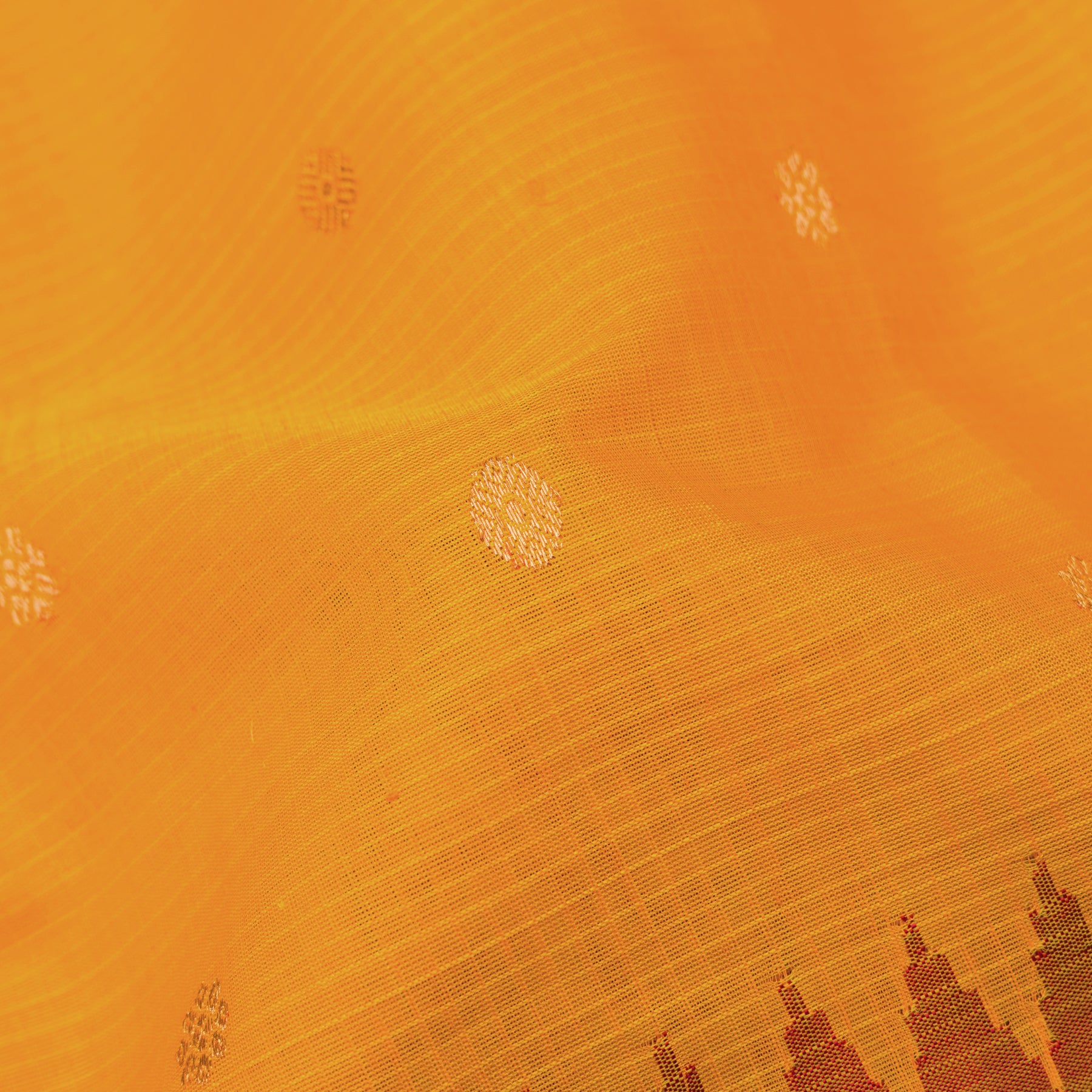 Kanakavalli Gadwal Silk/Cotton Sari 25-616-HS005-06473 - Fabric View