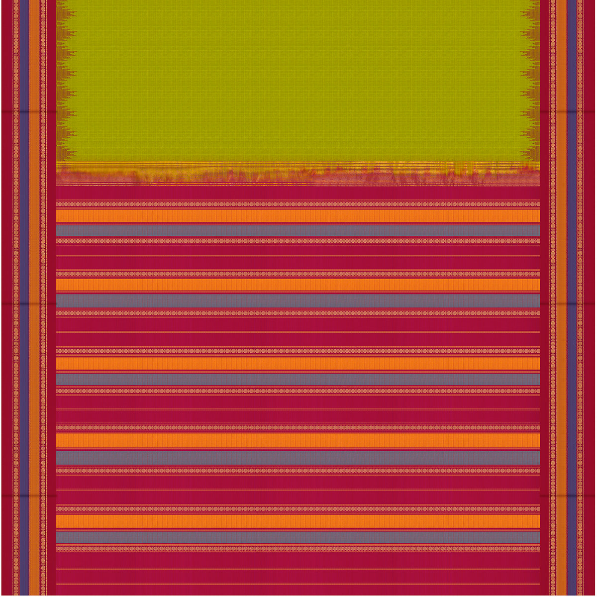 Kanakavalli Gadwal Silk/Cotton 25-616-HS005-10273 - Full View