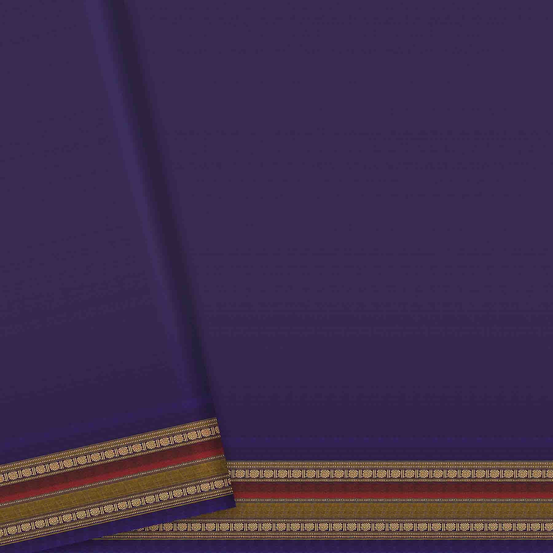 Kanakavalli Gadwal Silk/Cotton Sari 25-616-HS005-10492 - Blouse View