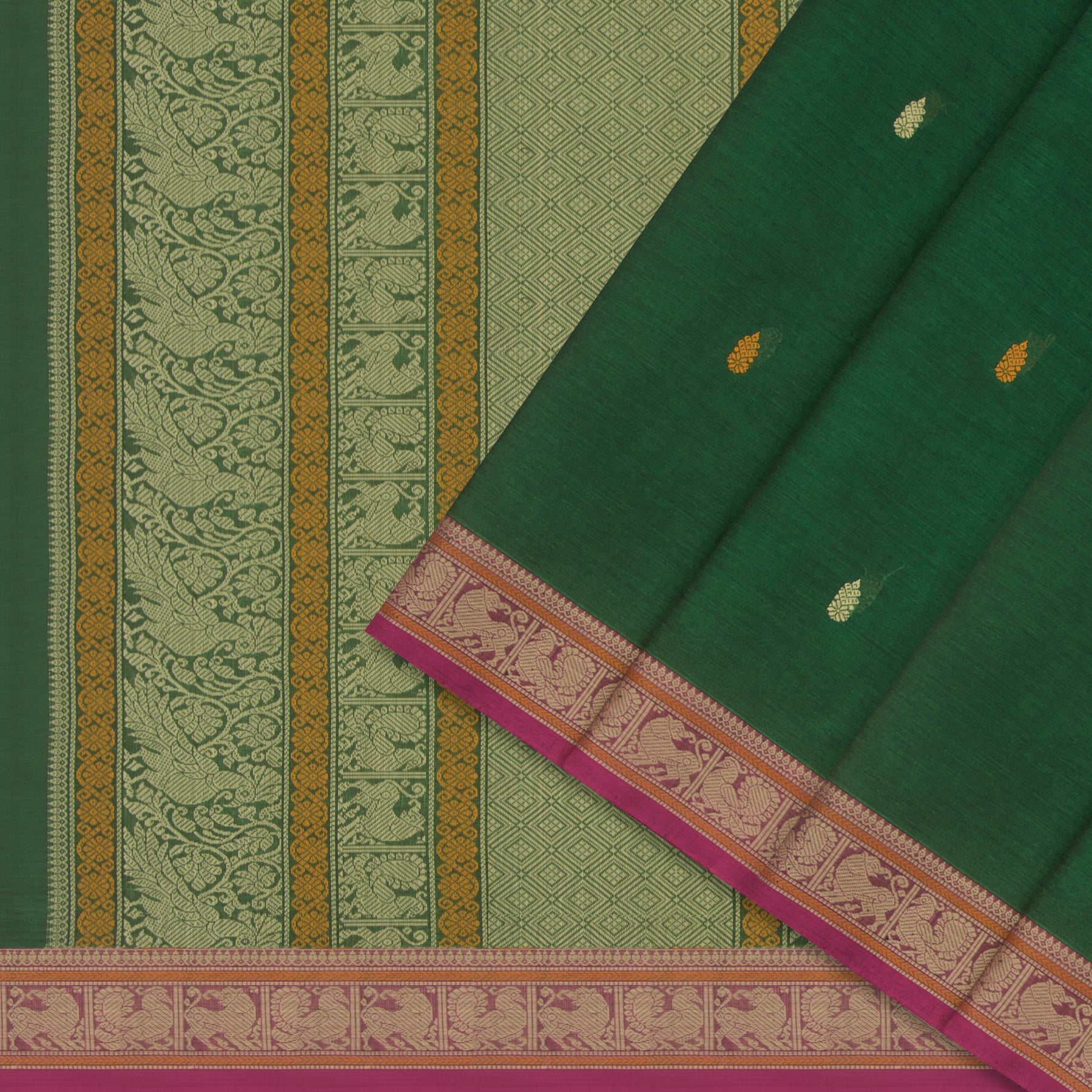 Kanakavalli Kanchi Cotton Sari 25-617-HS003-06591