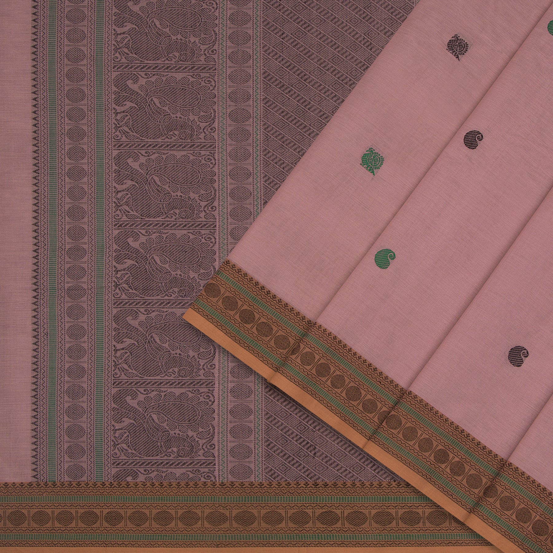 Kanakavalli Kanchi Cotton Sari 25-617-HS003-06592 - Cover View