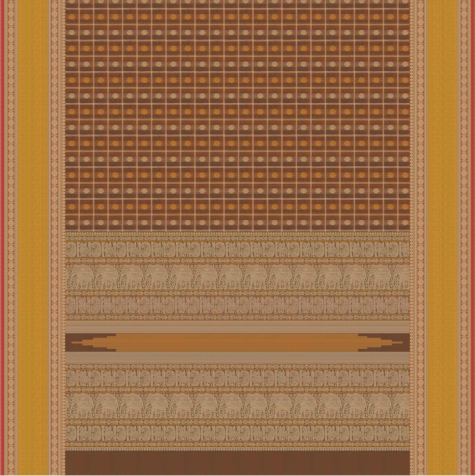 Kanakavalli Kanchi Cotton Sari 25-617-HS003-06623 - Full View
