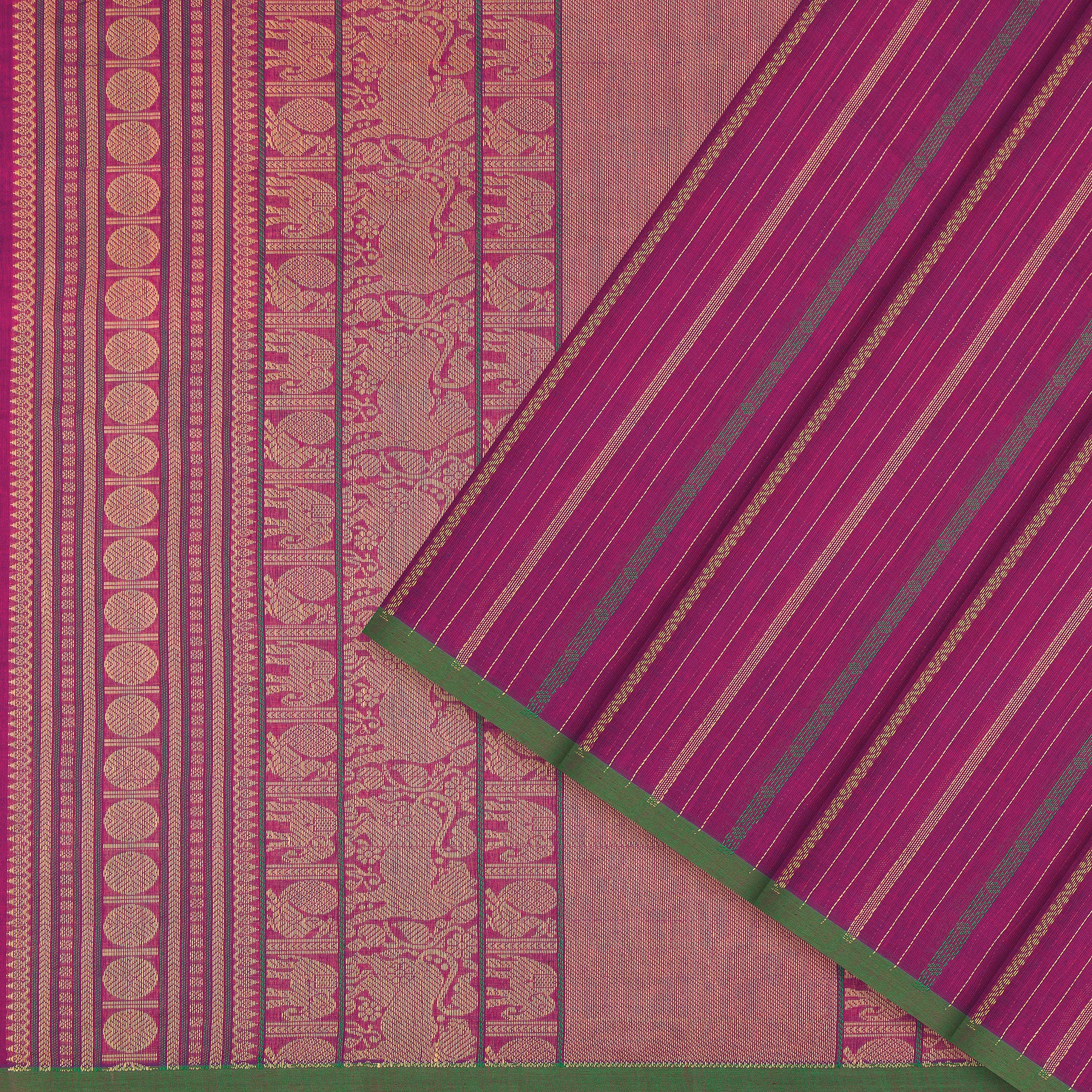 Kanakavalli Kanchi Cotton Sari 25-617-HS003-06632 - Cover View