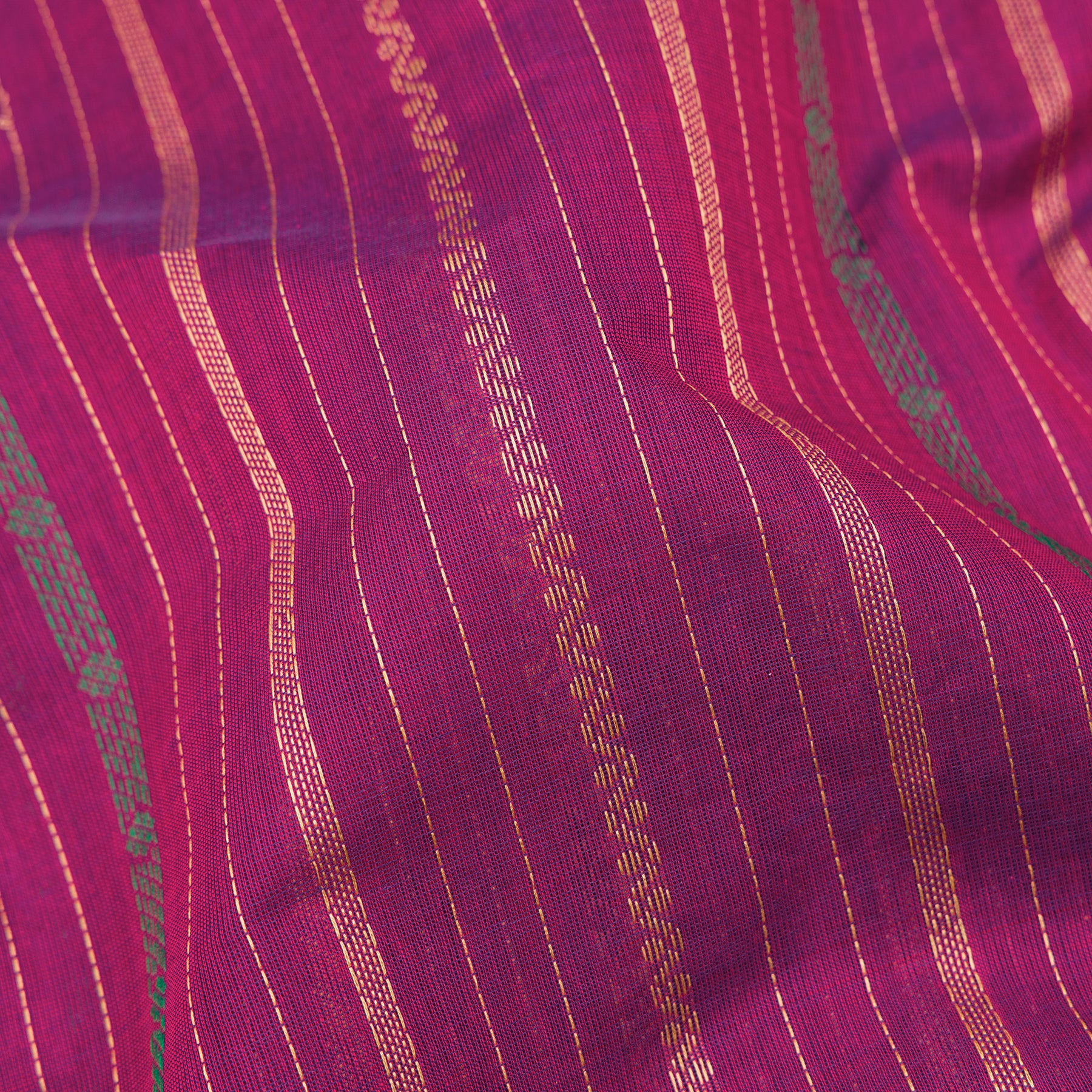 Kanakavalli Kanchi Cotton Sari 25-617-HS003-06632 - Fabric View