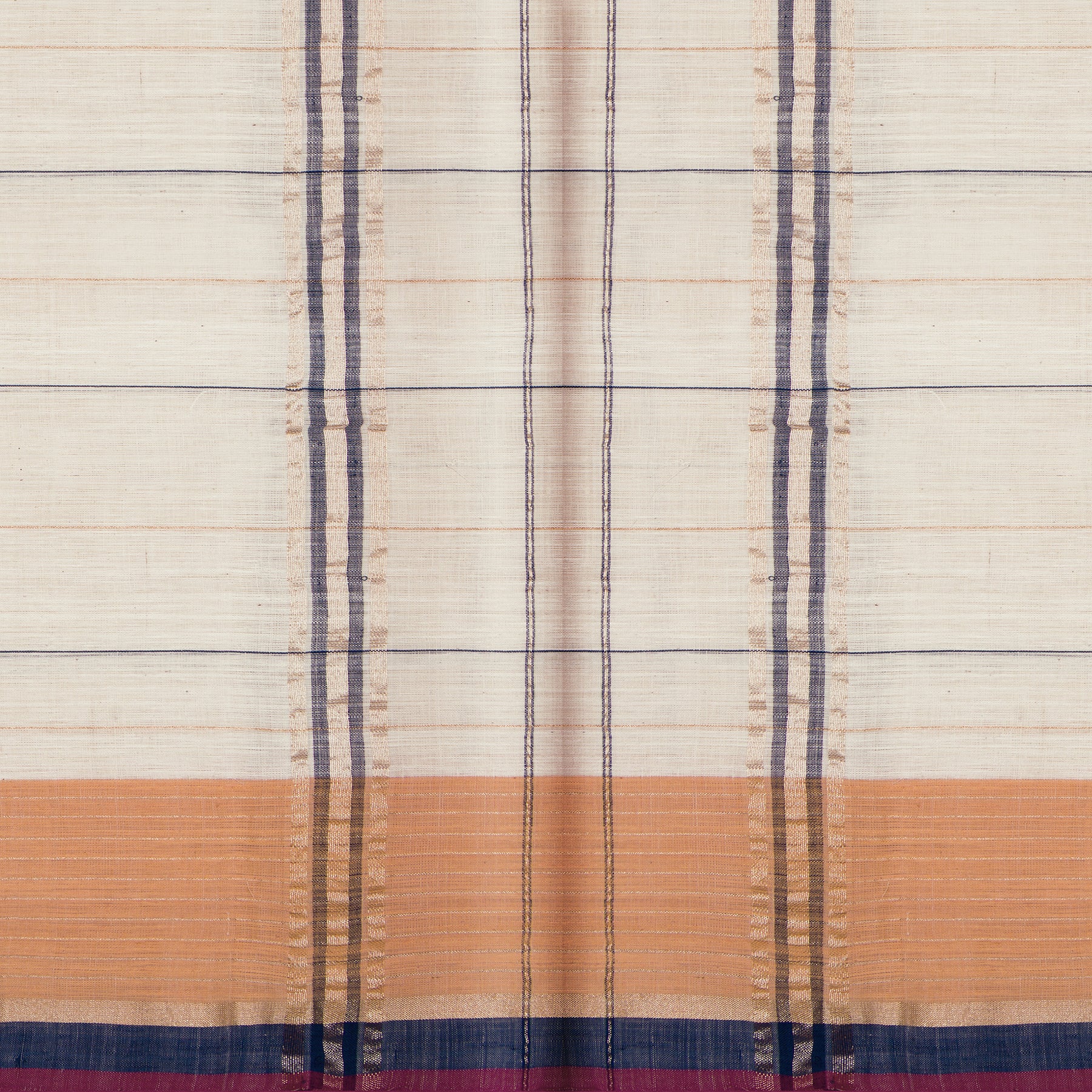 Kanakavalli Cotton Angavastram CO-ORD 25-618-AF003-08976 - Angavastram View