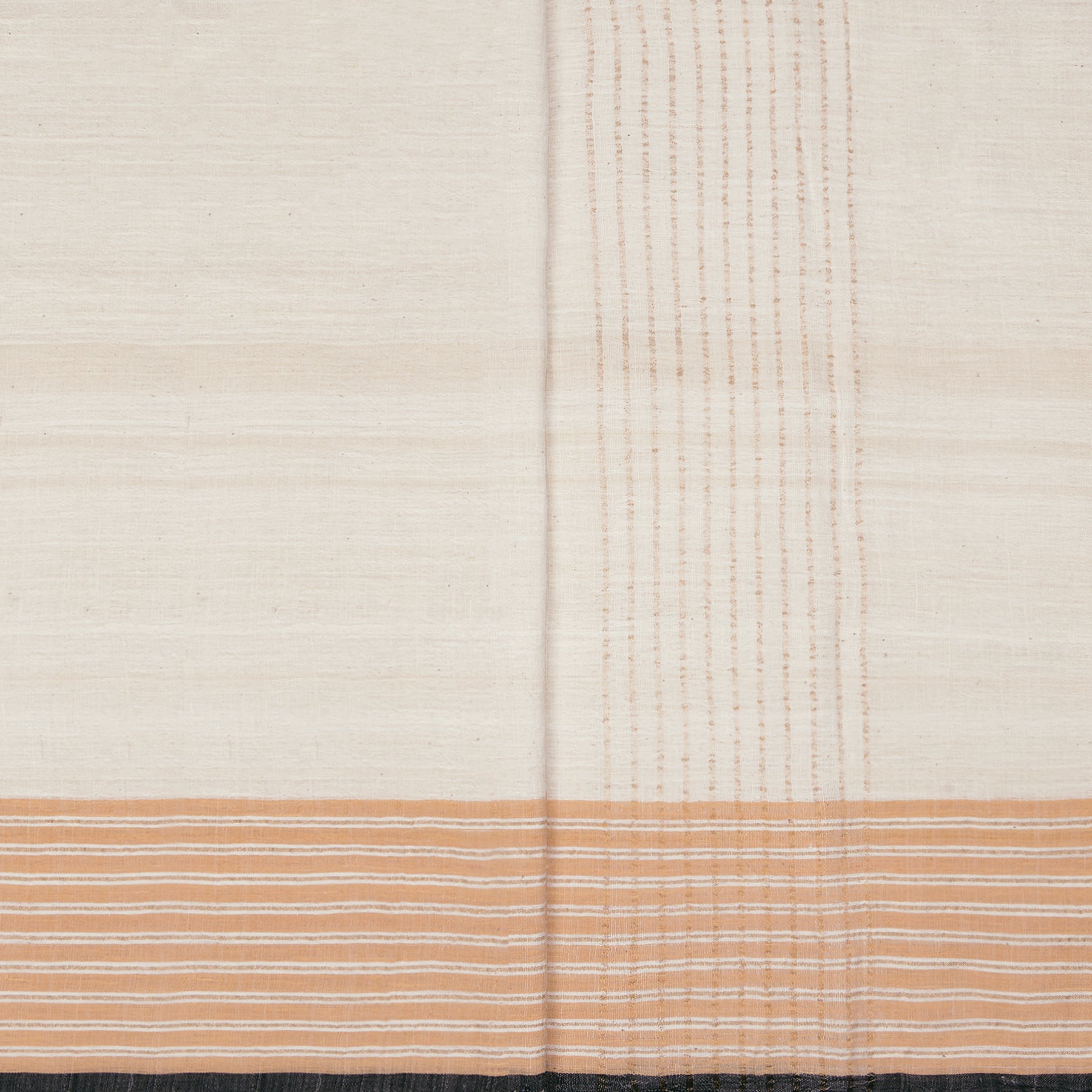 Kanakavalli Khadi Cotton Angavastram CO-ORD 25-618-AF003-10410 - Angavastram View