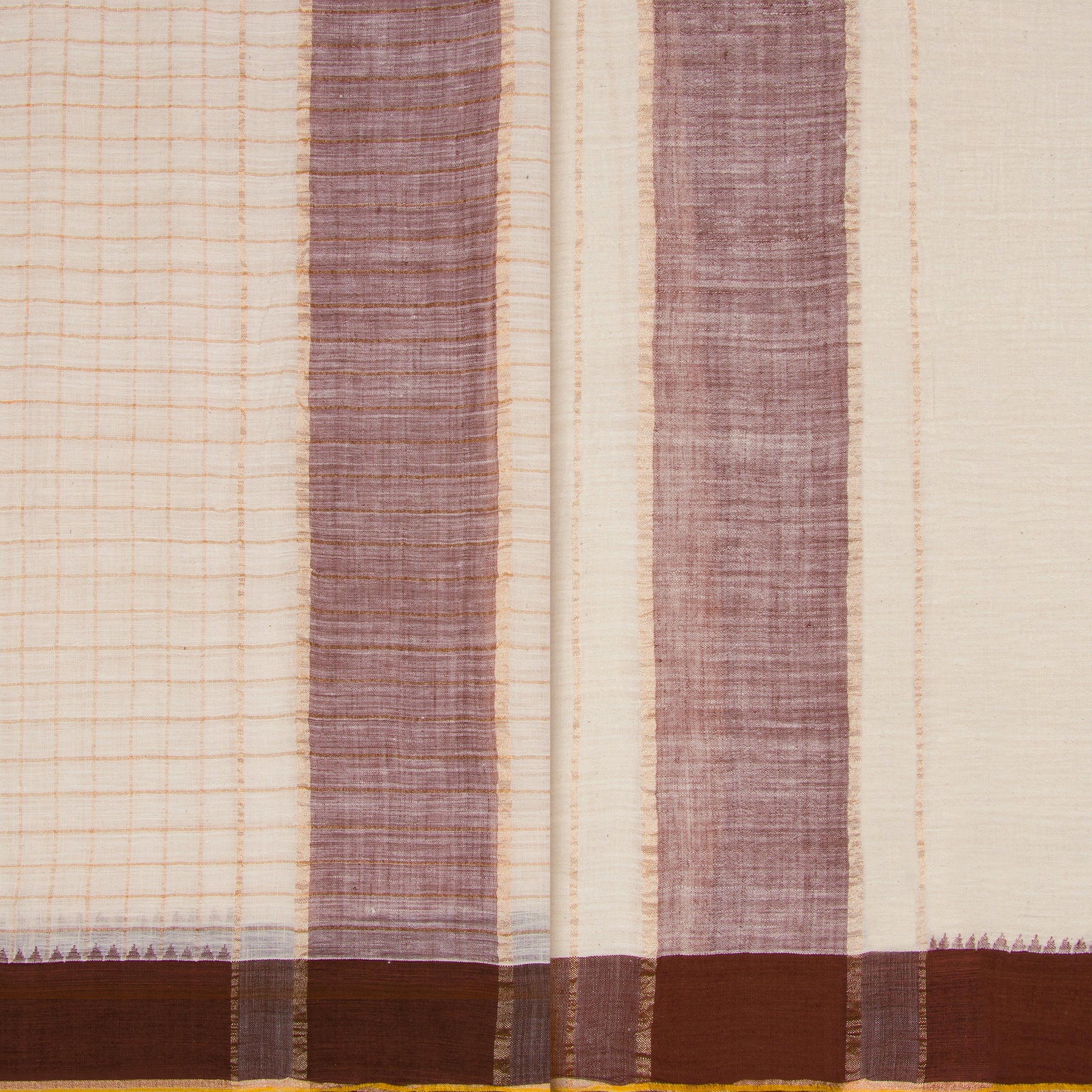 Kanakavalli Cotton Angavastram CO-ORD 25-618-AF003-10418 - Angavastram View