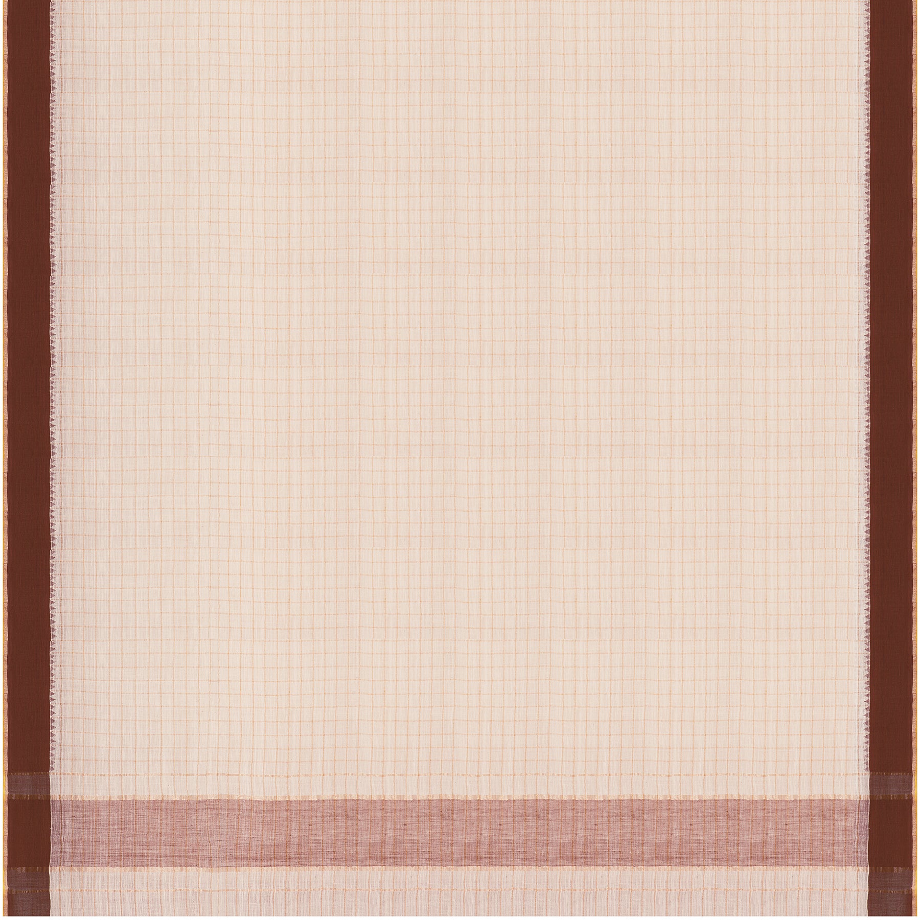 Kanakavalli Khadi Cotton Angavastram CO-ORD 25-618-AF003-10418 - Full View