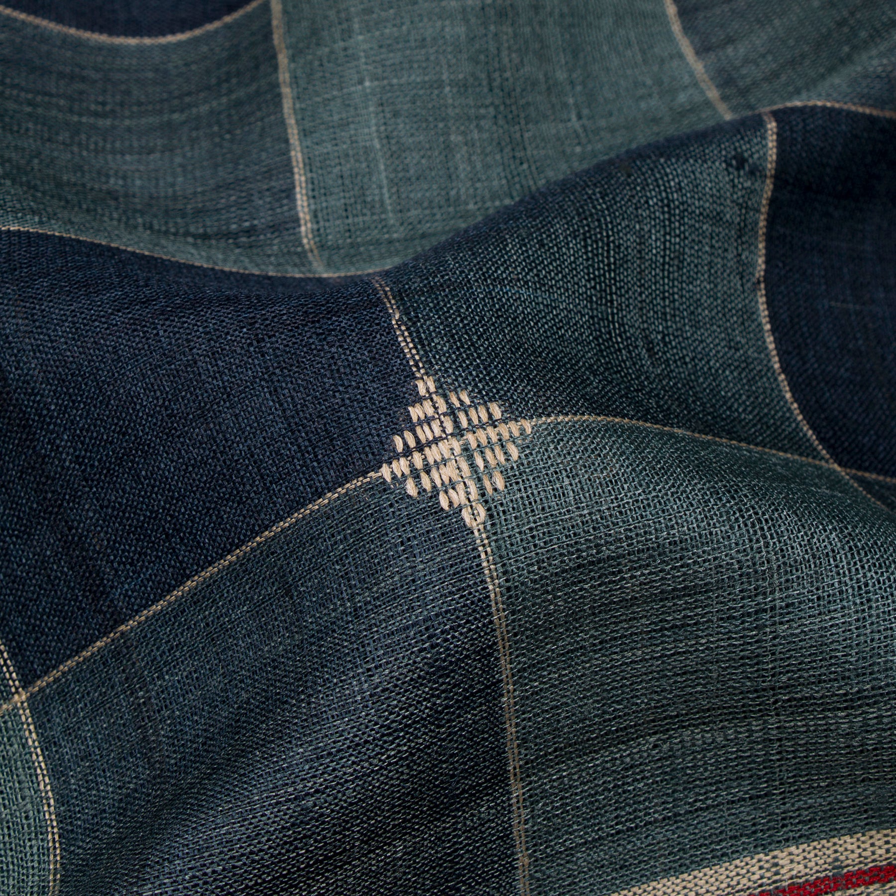 Pradeep Pillai Tussore Silk Sari 26-008-HS002-00196 - Fabric View