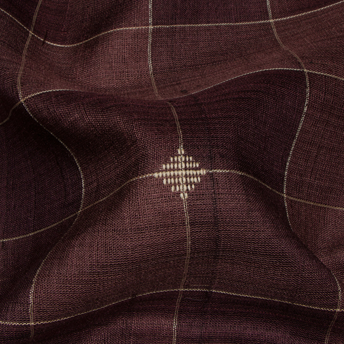 Pradeep Pillai Tussore Silk Sari 26-008-HS002-00199 - Fabric View