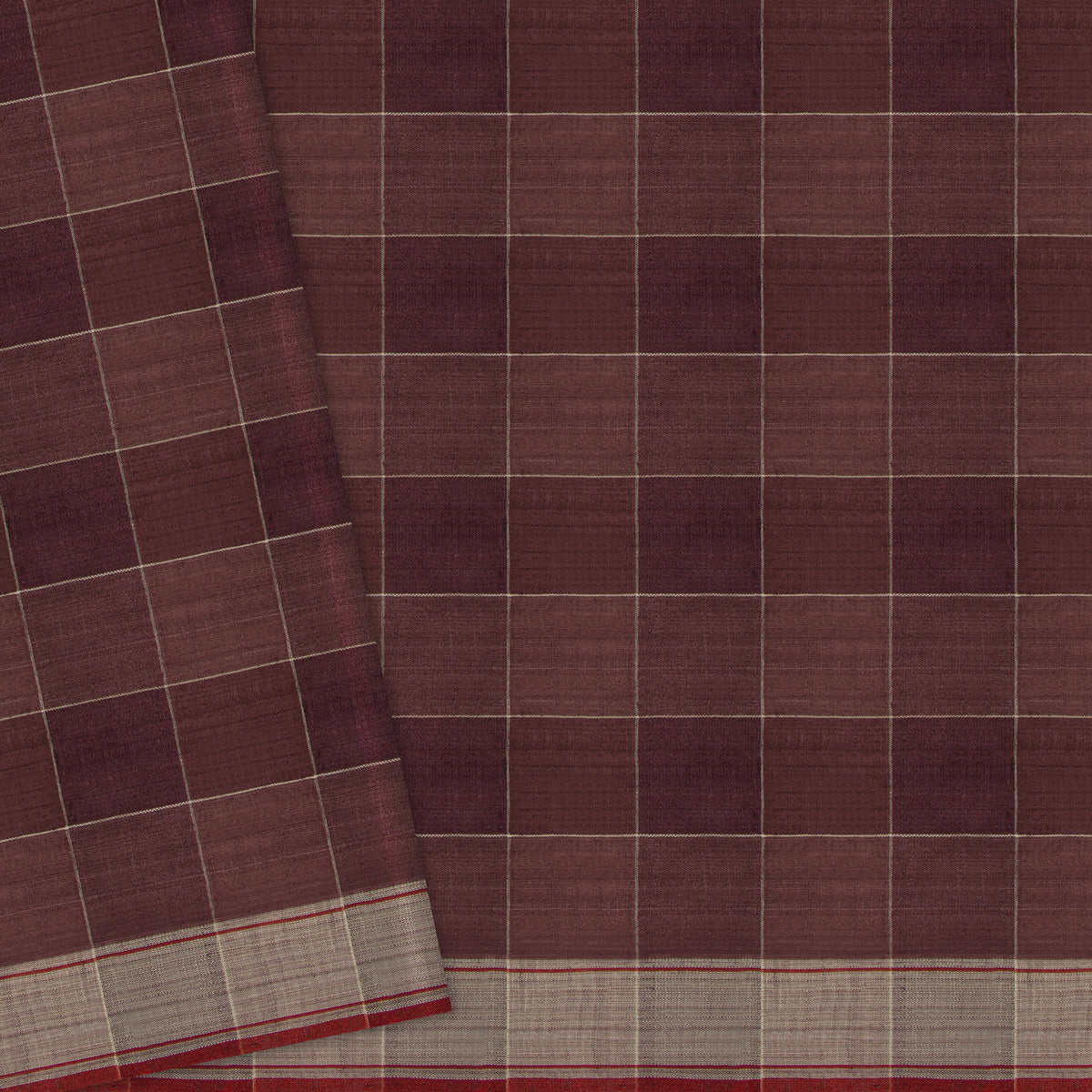Pradeep Pillai Tussore Silk Sari 26-008-HS002-00199 - Blouse View