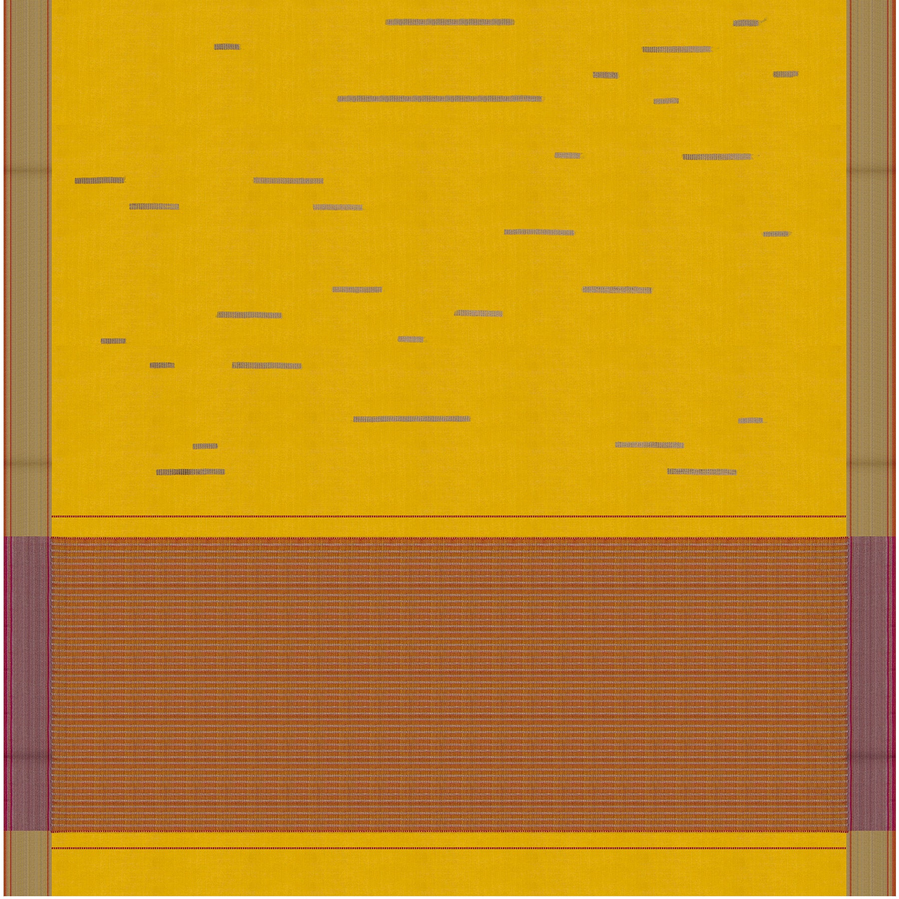 Pradeep Pillai Tussore Silk Sari 26-008-HS002-00211 - Full View