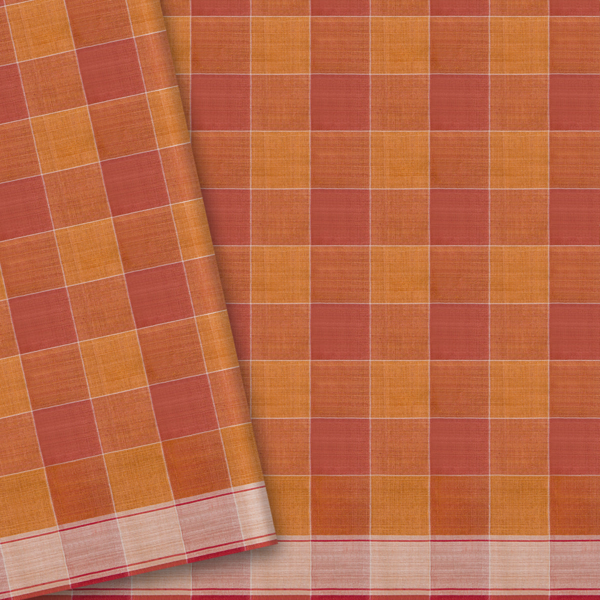 Pradeep Pillai Tussore Silk Sari 26-008-HS002-00266 - Blouse View