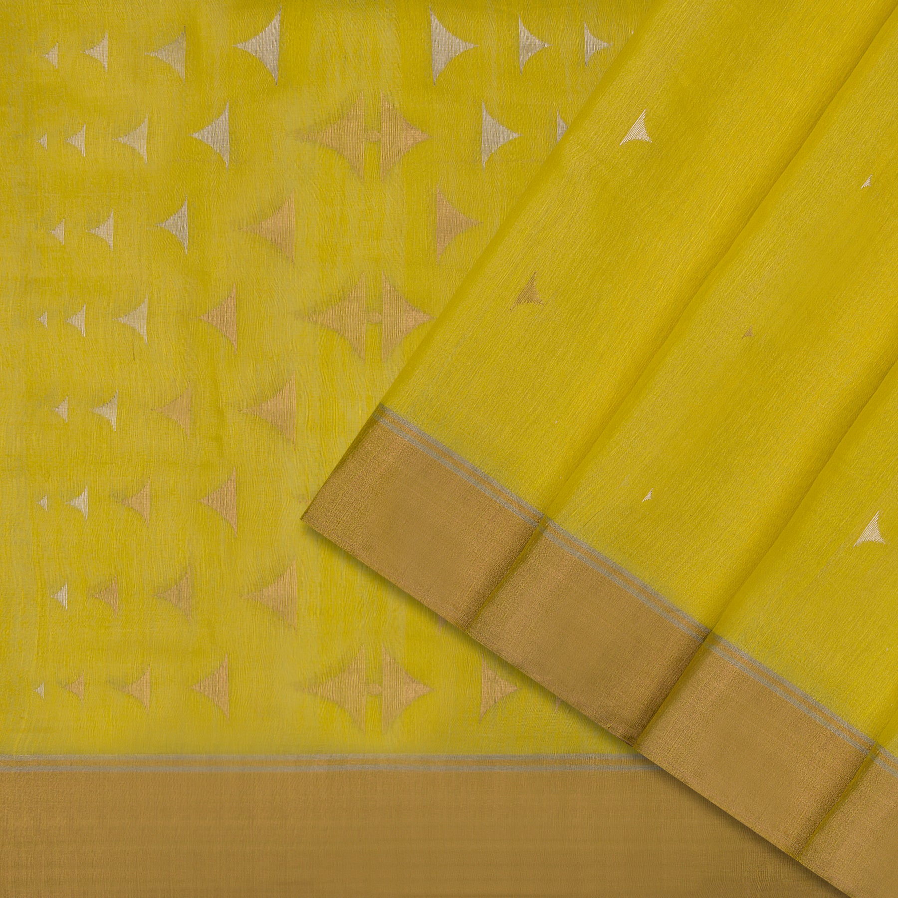 Pradeep Pillai Linen/Silk Sari 26-008-HS004-00264 - Cover View