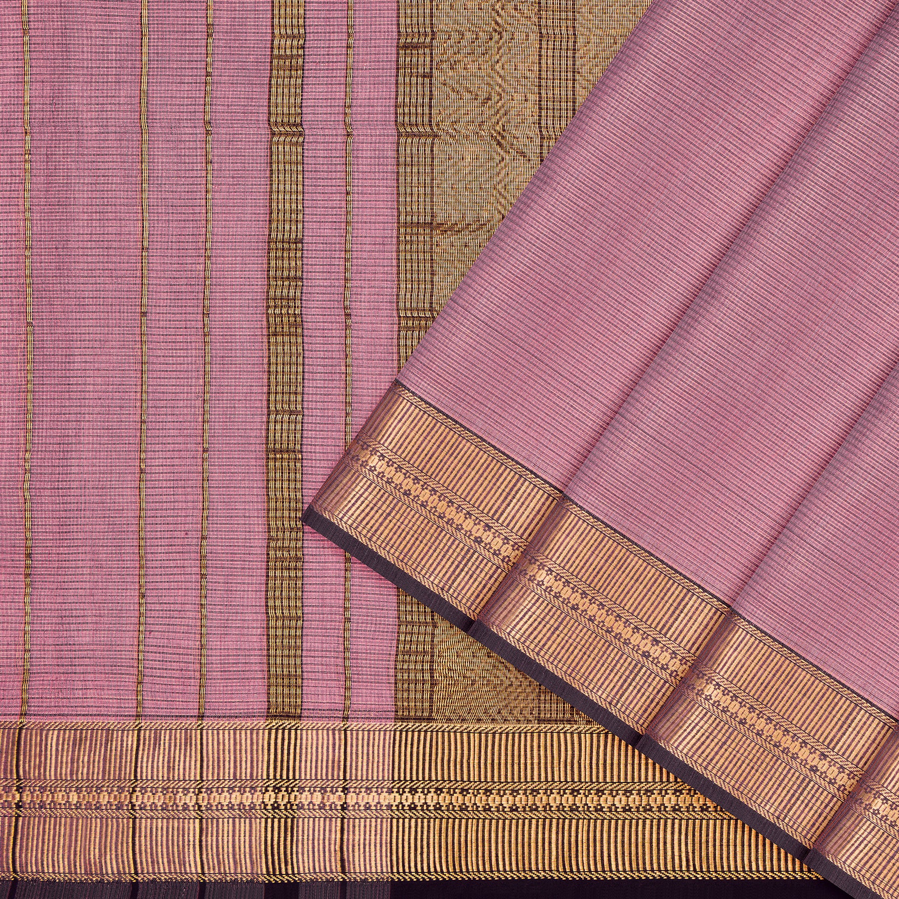 Pradeep Pillai Silk/Cotton Sari 26-008-HS005-00012 - Cover View