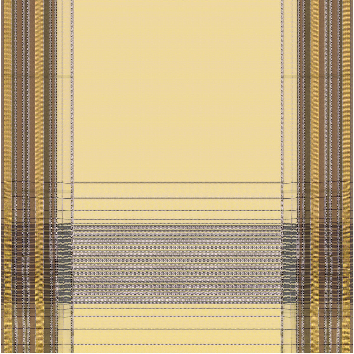 Pradeep Pillai Silk/Cotton Sari 26-008-HS005-00051 - Full View