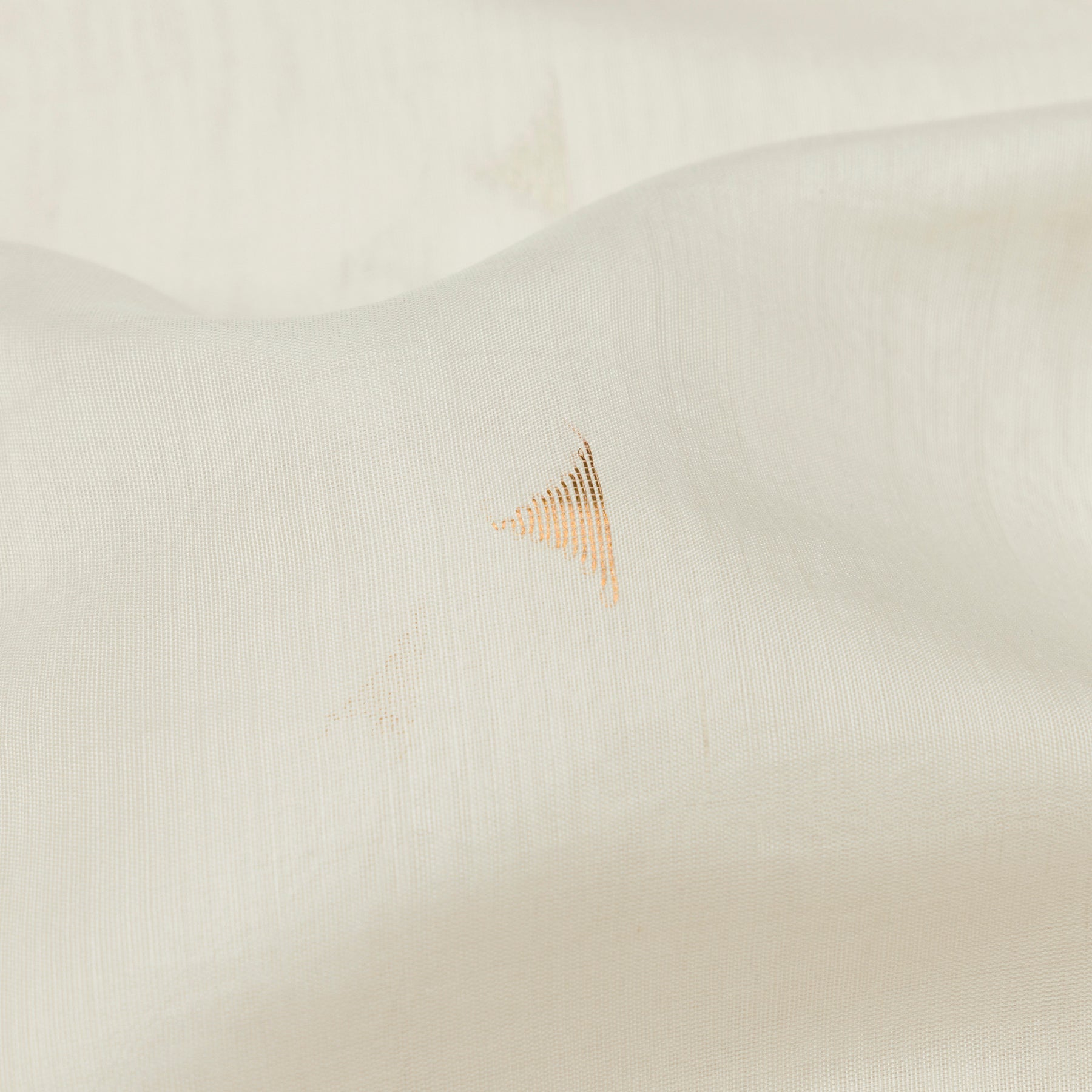 Pradeep Pillai Chanderi Silk/Cotton Sari 26-008-HS005-00057 - Fabric View