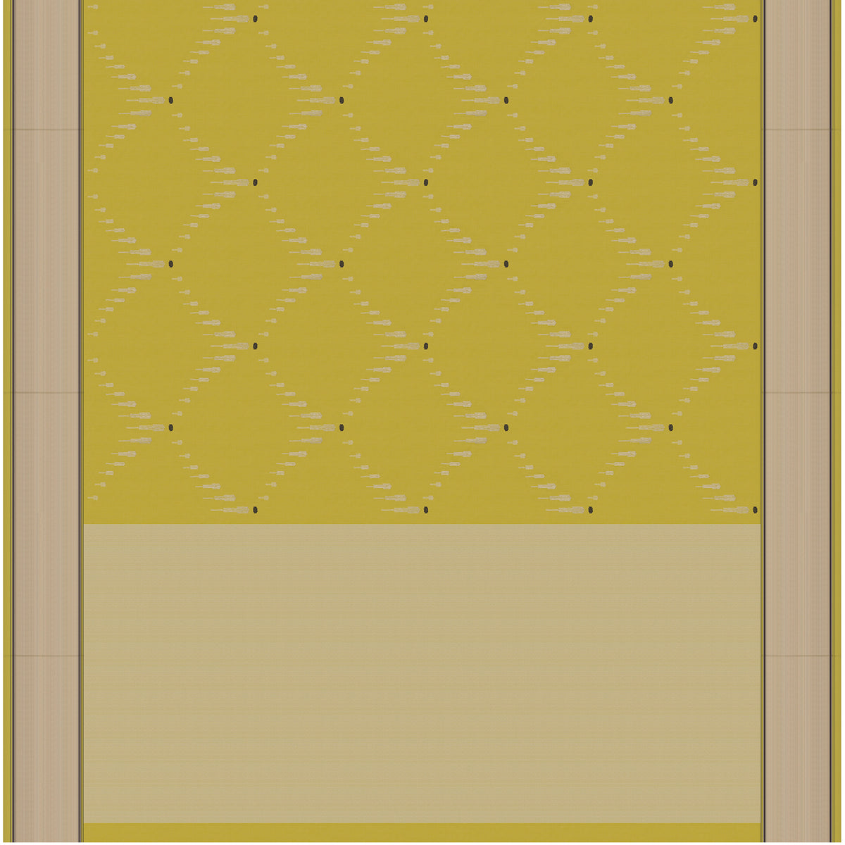 Pradeep Pillai Chanderi Silk Sari 26-008-HS005-00078 - Full View