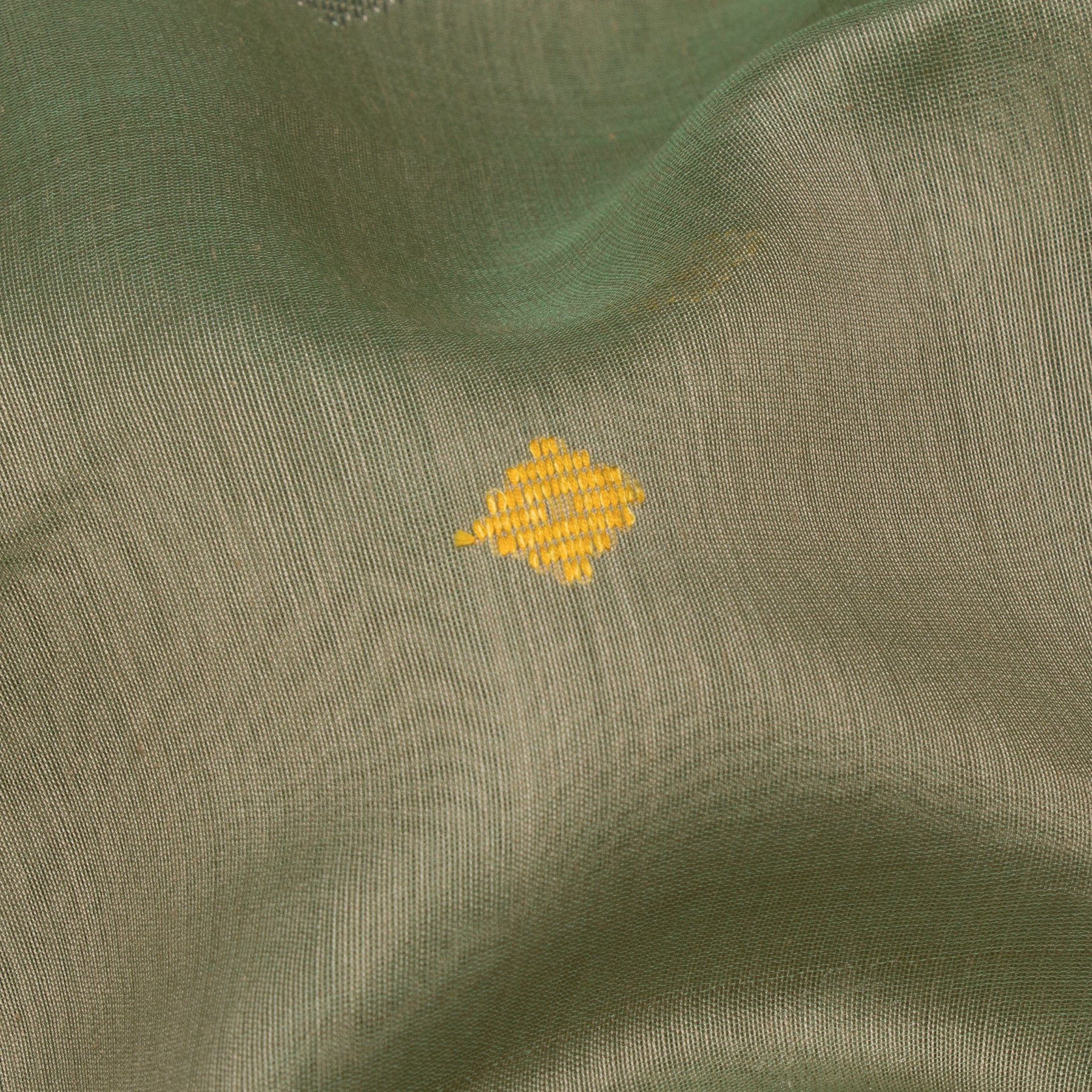 Pradeep Pillai Chanderi Silk/Cotton Sari 26-008-HS005-00085 - Fabric View