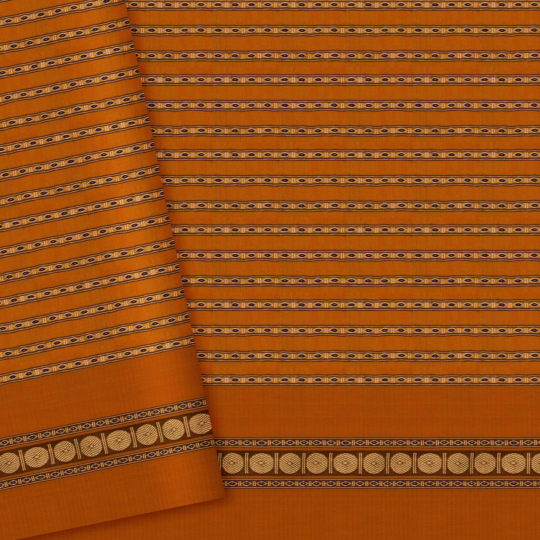 Pradeep Pillai Chanderi Silk/Cotton Sari 26-008-HS005-00125 - Blouse View