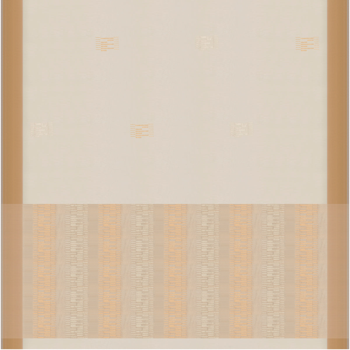 Pradeep Pillai Chanderi Silk/Cotton Sari 26-008-HS005-00147 - Full View
