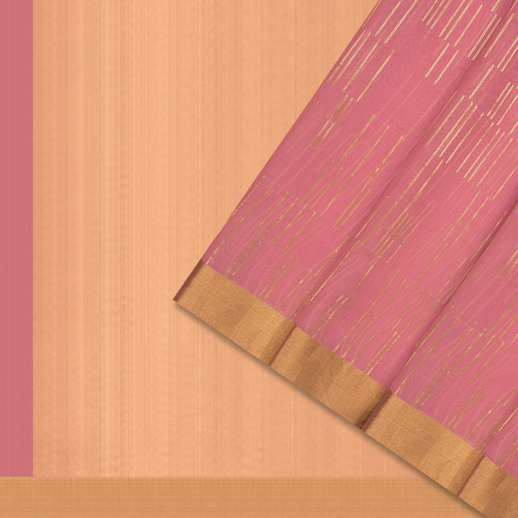 Pradeep Pillai Chanderi Silk/Cotton Sari 26-008-HS005-00172 - Cover View