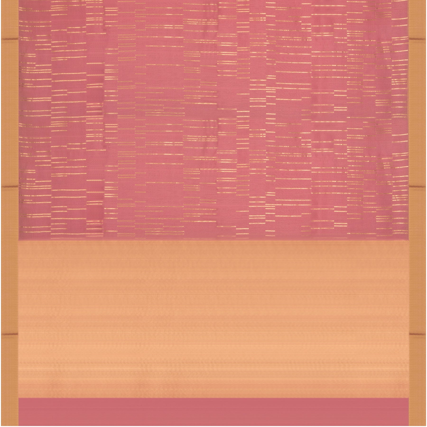 Pradeep Pillai Chanderi Silk/Cotton Sari 26-008-HS005-00172 - Full View