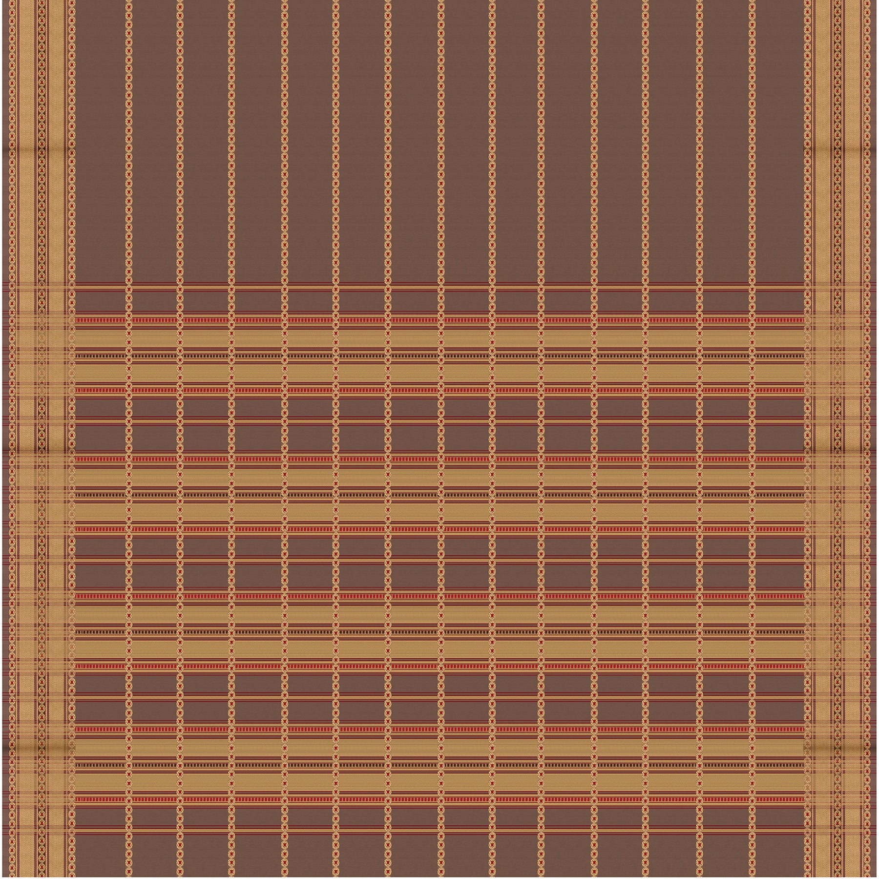 Pradeep Pillai Chanderi Silk/Cotton Sari 26-008-HS005-00229 - Full View