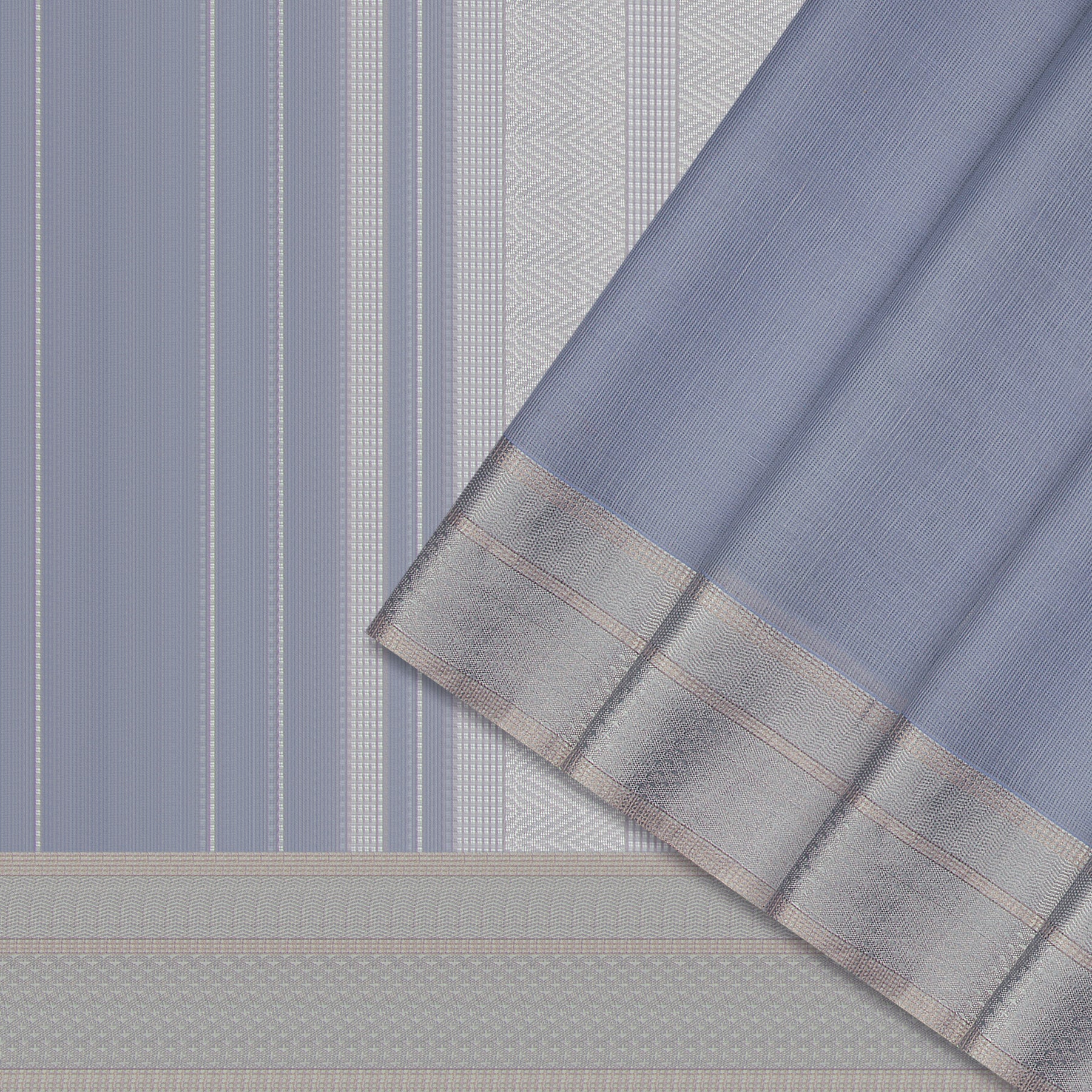 Pradeep Pillai Silk/Cotton Sari 26-008-HS005-00247 - Cover View