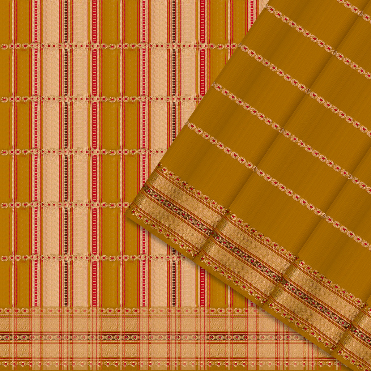 Pradeep Pillai Chanderi Silk/Cotton Sari 26-008-HS005-00310 - Cover View