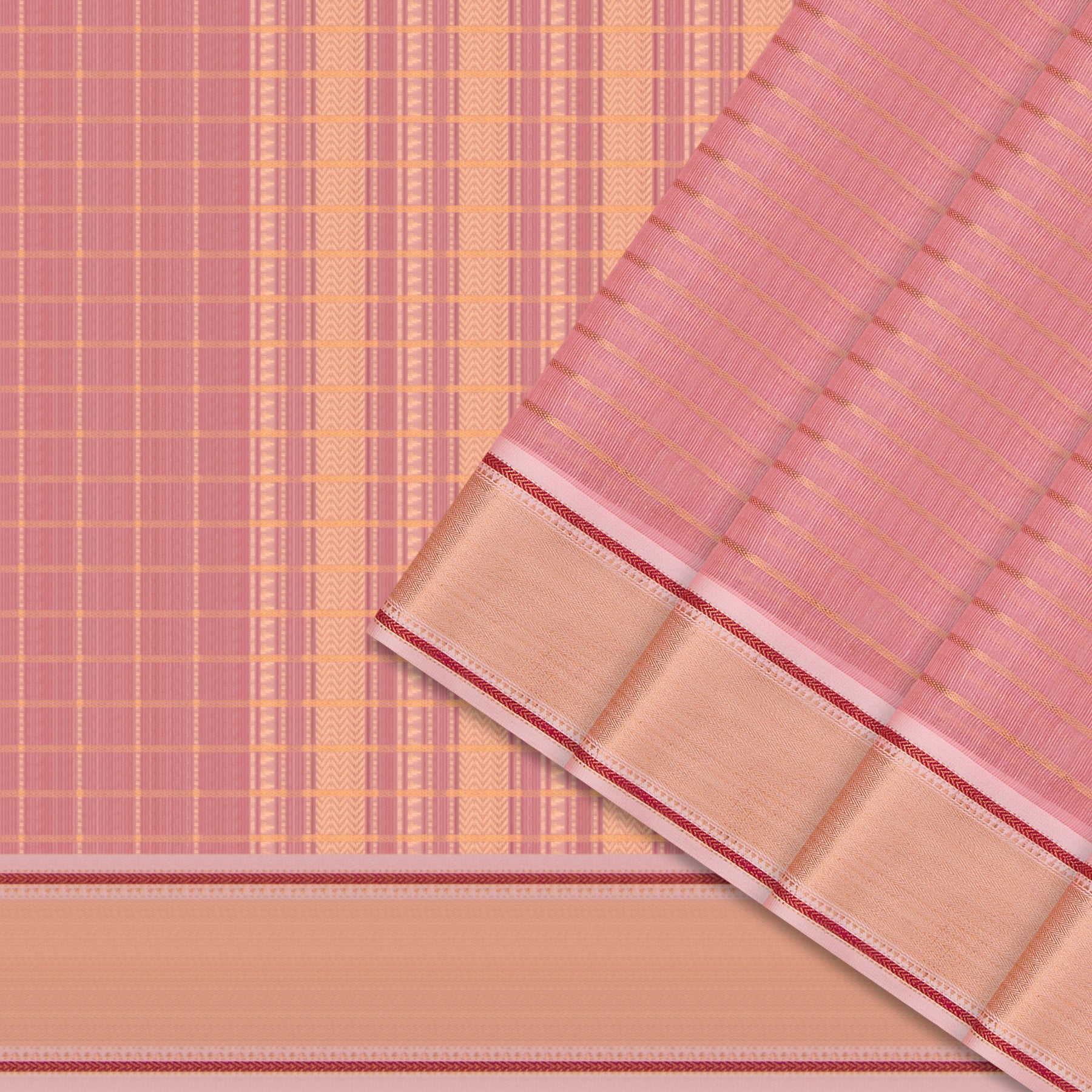 Pradeep Pillai Silk/Cotton Sari 26-008-HS005-00324 - Cover View