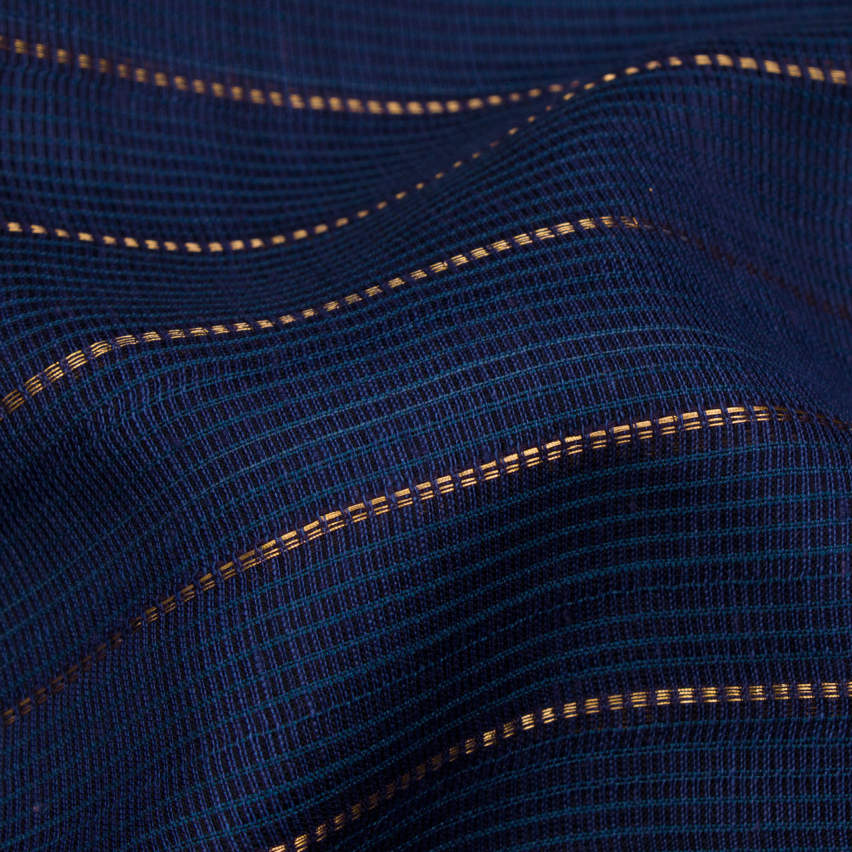 Pradeep Pillai Silk/Cotton Sari 26-008-HS005-00331 - Fabric View