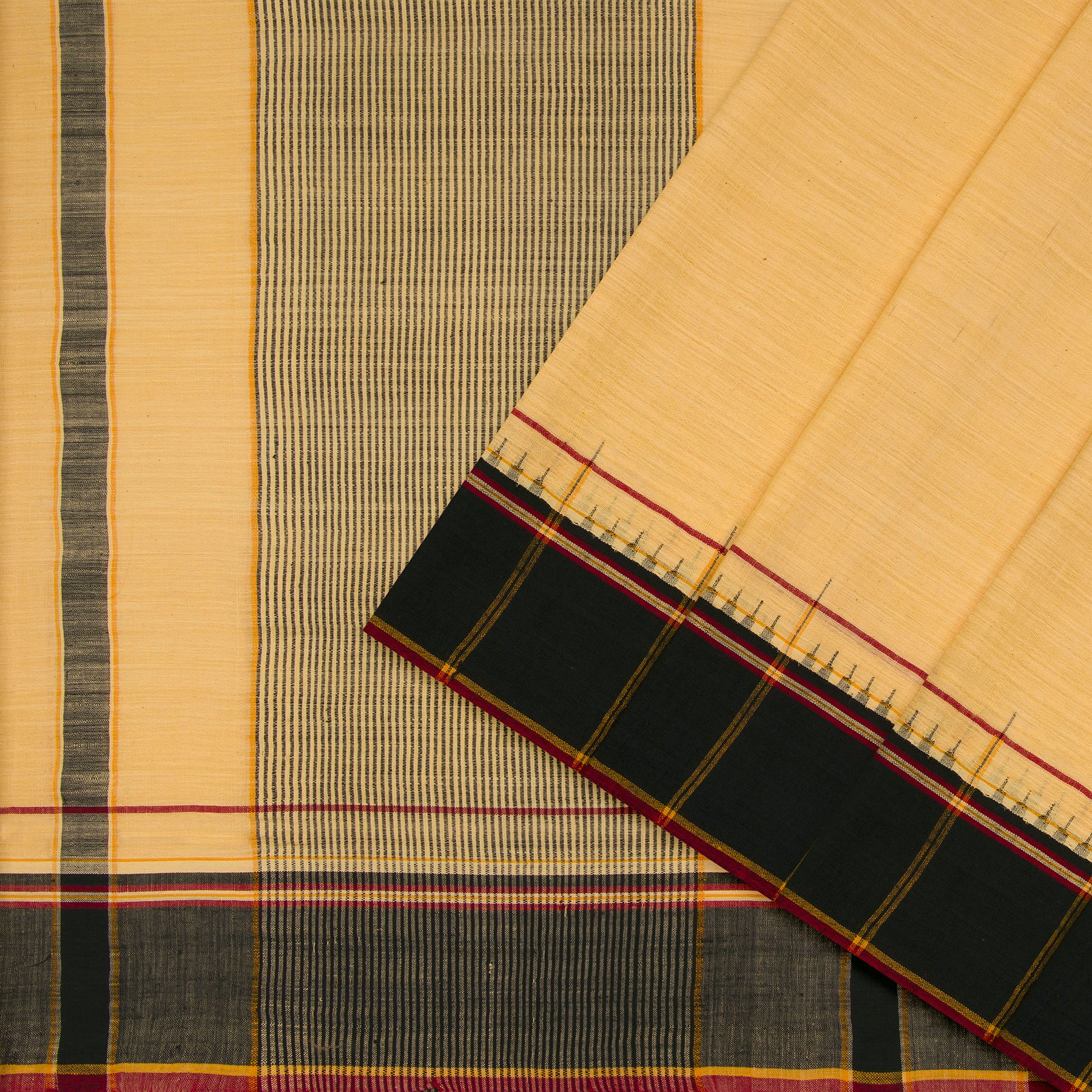Taan Baan Cotton Sari 26-013-HS003-00003 - Cover View