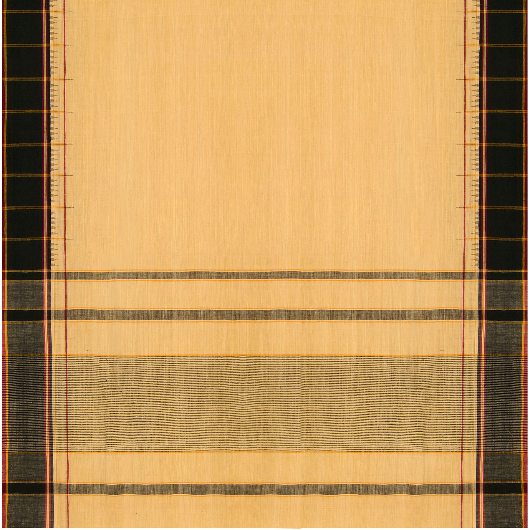 Taan Baan Cotton Sari 26-013-HS003-00003 - Full View