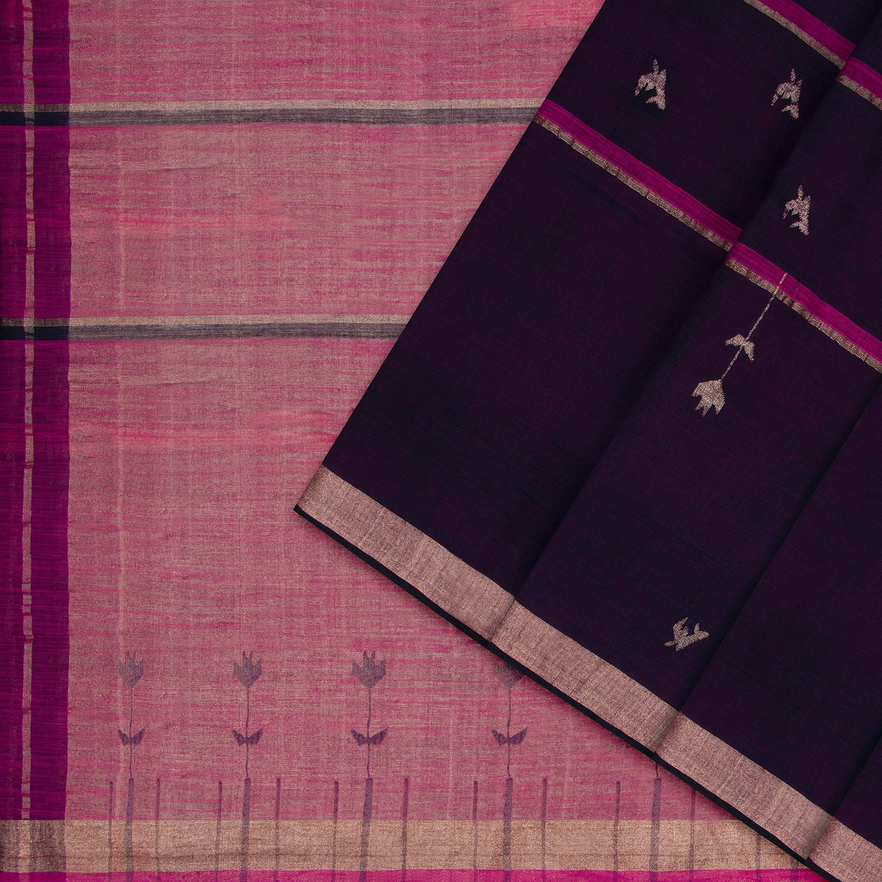 Taan Baan Cotton Sari 26-013-HS003-00020 - Cover View