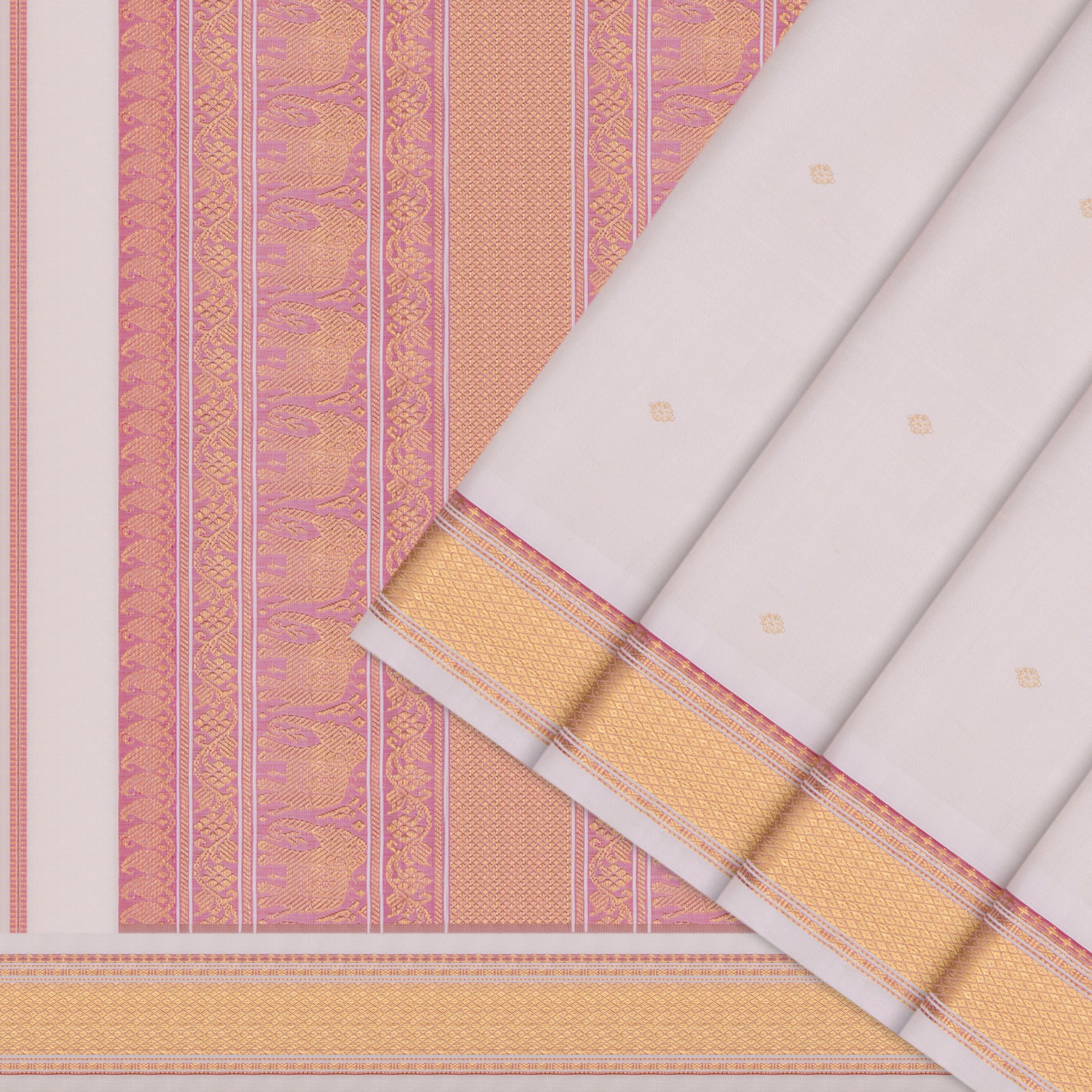 Kanakavalli Kanjivaram Silk Sari 26-040-HS001-00841 - Cover View
