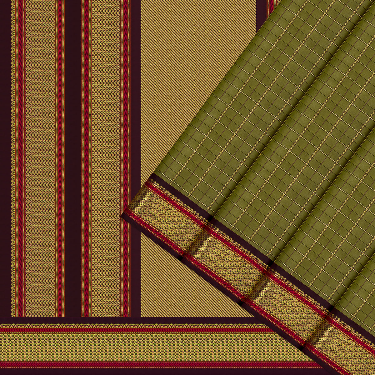 Kanakavalli Kanjivaram Silk Sari 26-040-HS001-00965 - Cover View