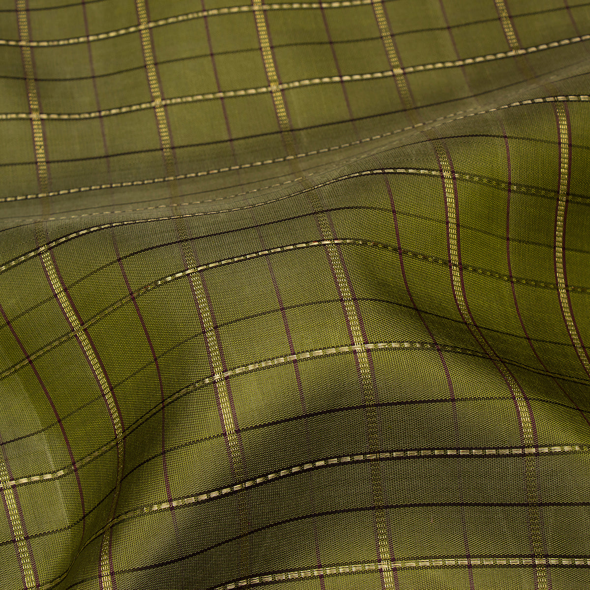Kanakavalli Kanjivaram Silk Sari 26-040-HS001-00965 - Fabric View