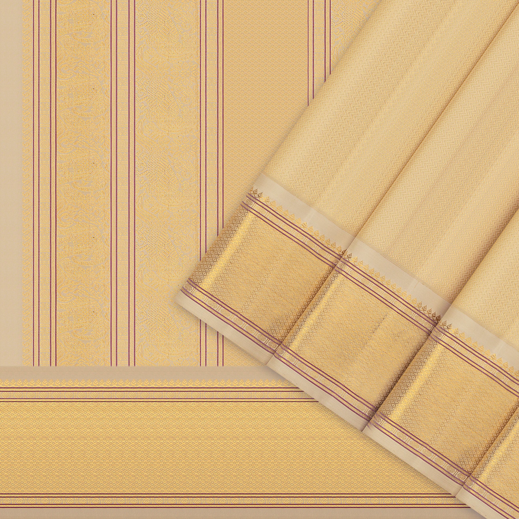 Kanakavalli Kanjivaram Silk Sari 26-040-HS001-01435 - Cover View