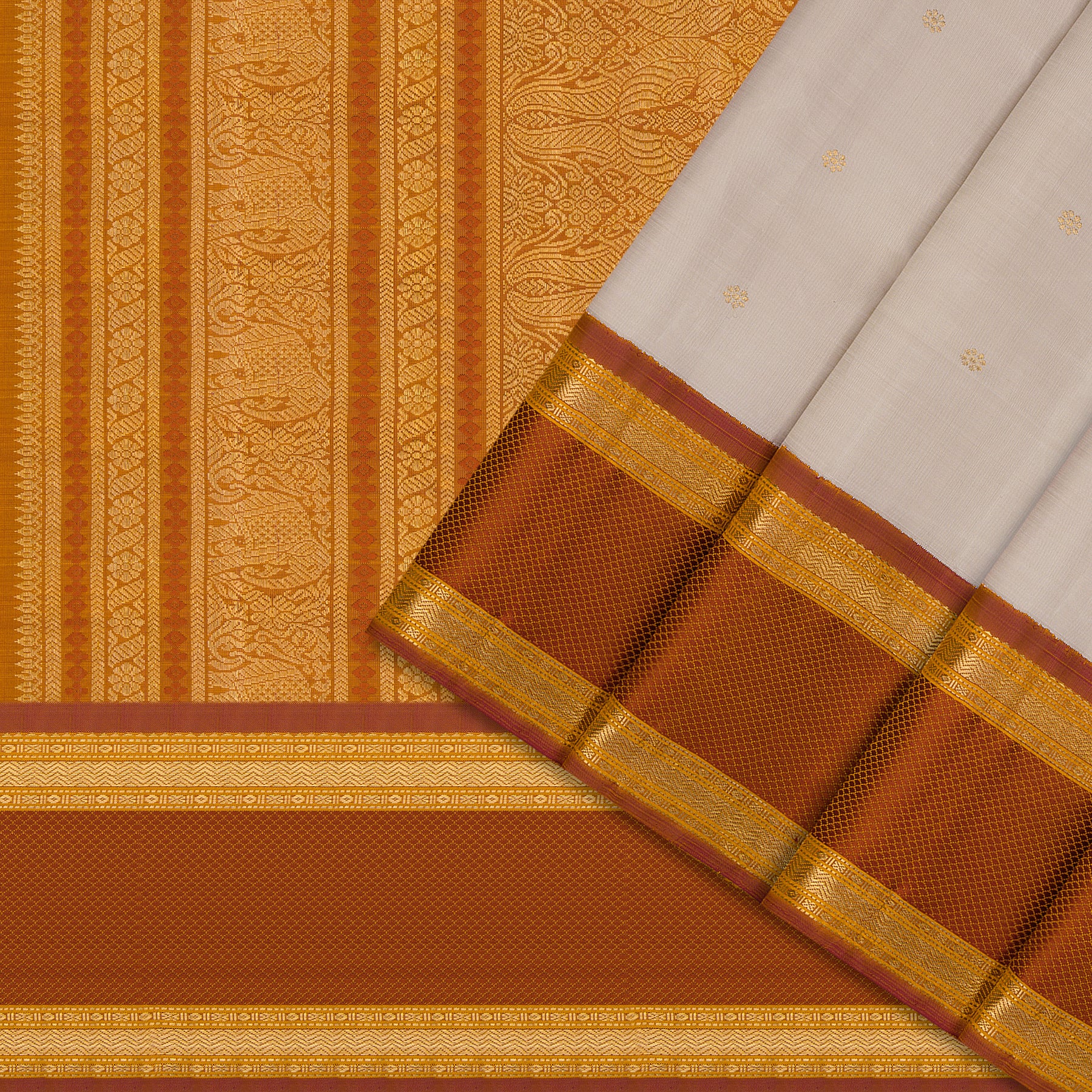 Kanakavalli Kanjivaram Silk Sari 26-040-HS001-01451 - Cover View