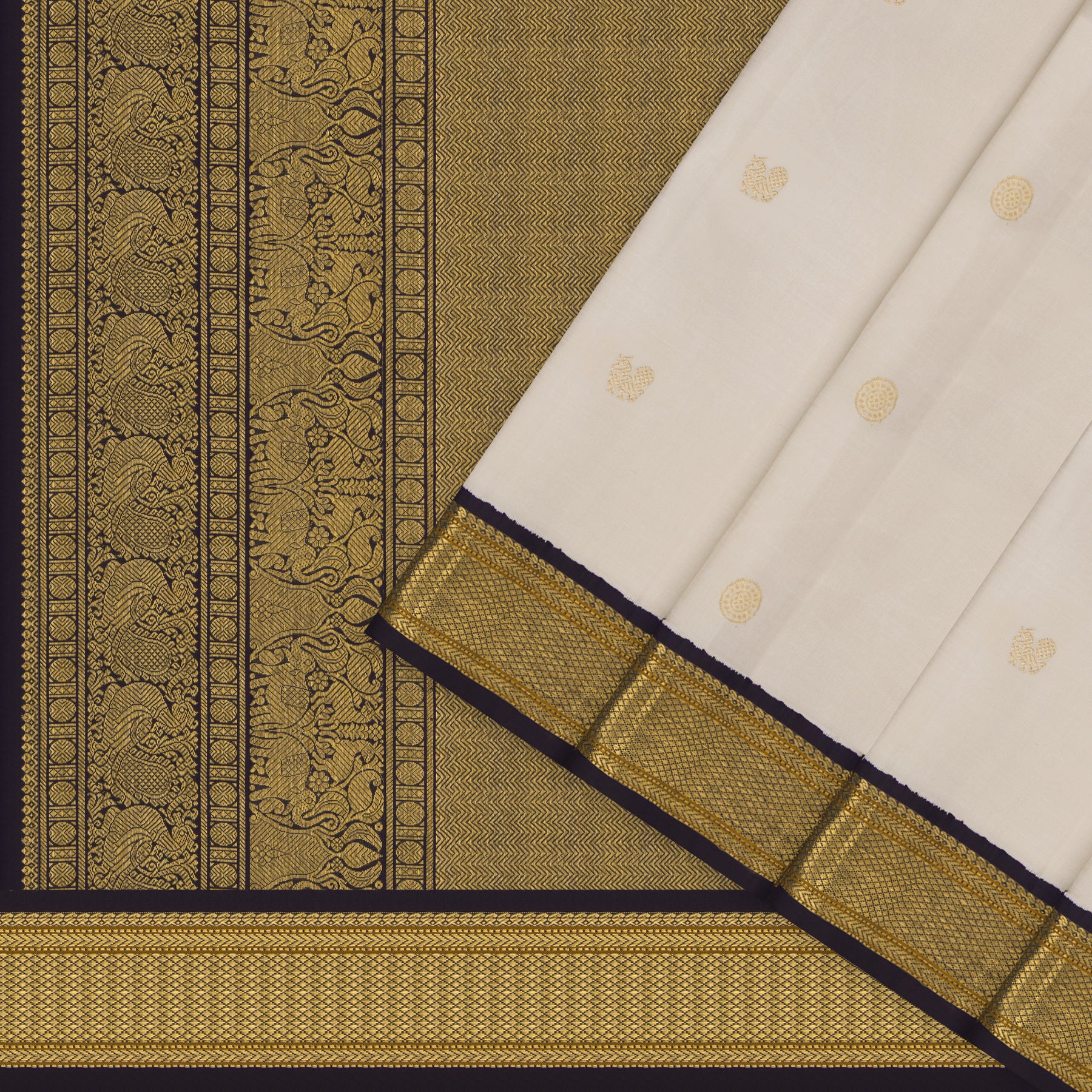 Kanakavalli Kanjivaram Silk Sari 26-040-HS001-01456 - Cover View