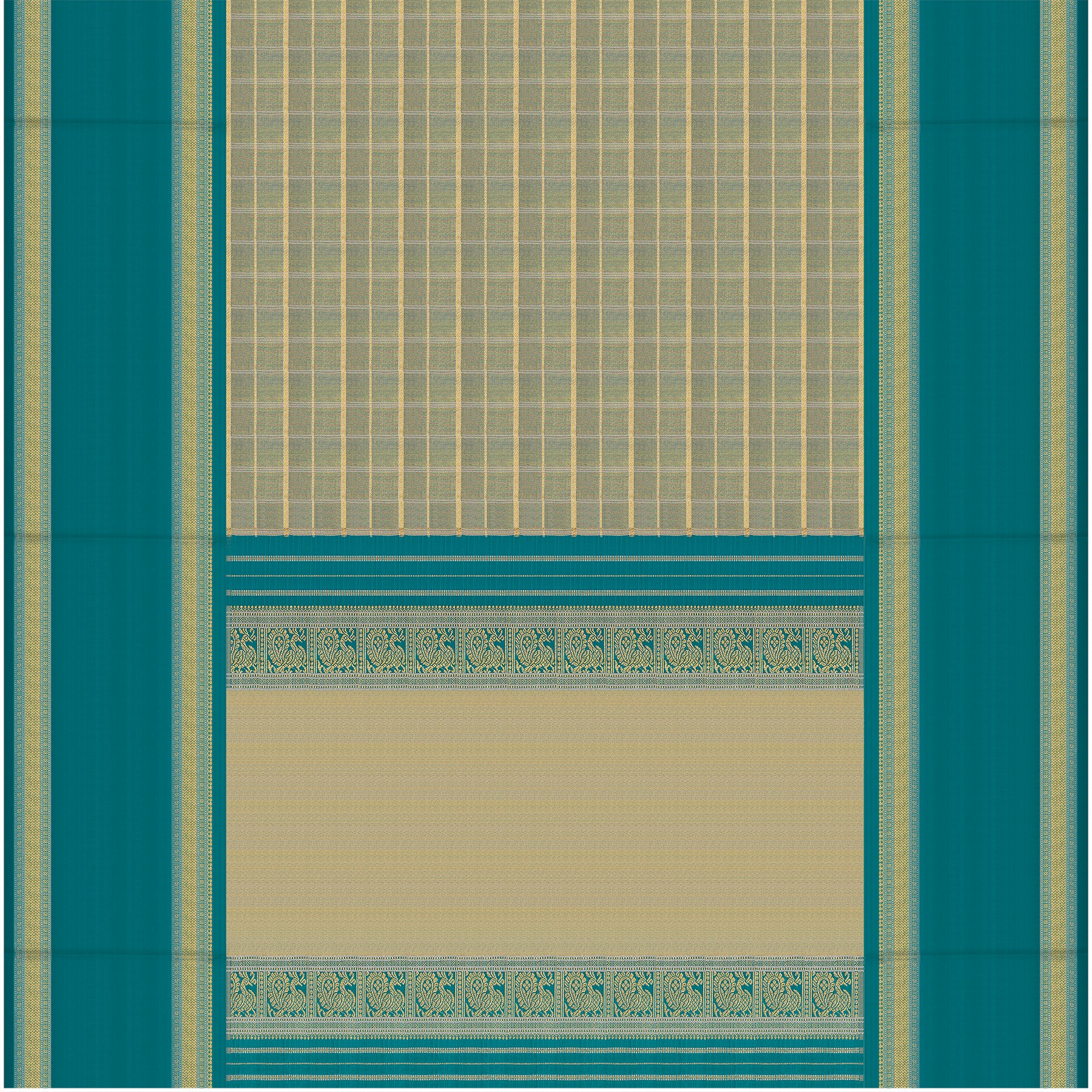 Kanakavalli Kanjivaram Silk Sari 26-040-HS001-01459 - Full View