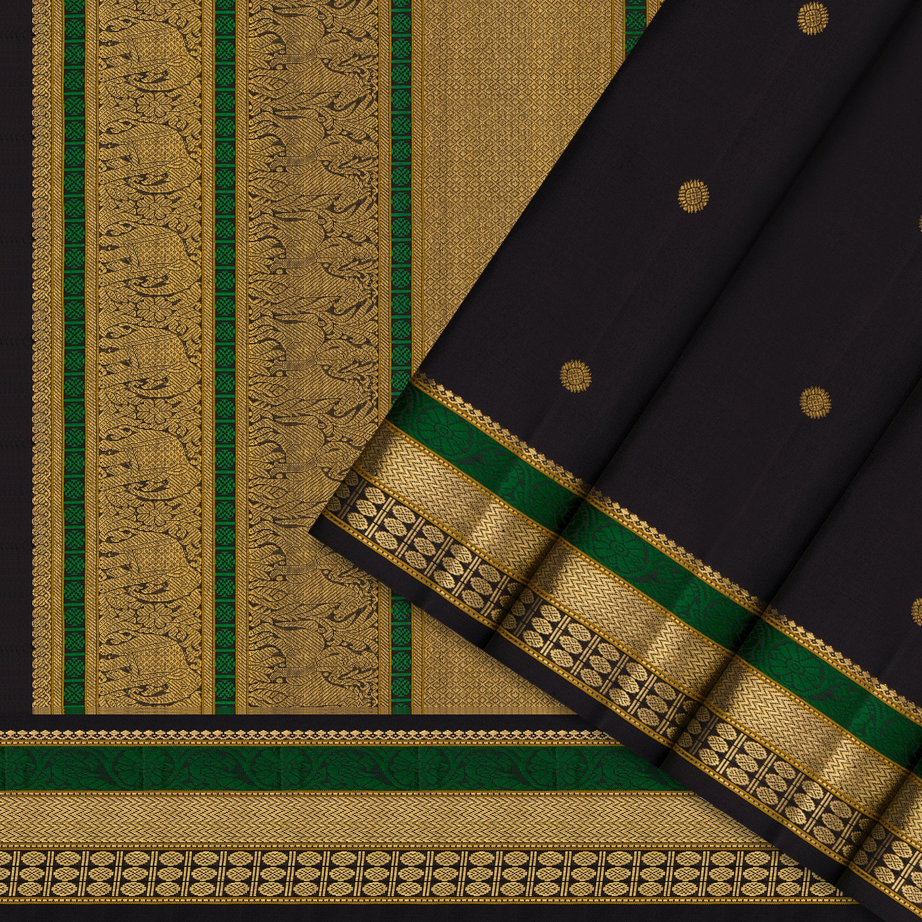 Kanakavalli Kanjivaram Silk Sari 26-040-HS001-01831 - Cover View