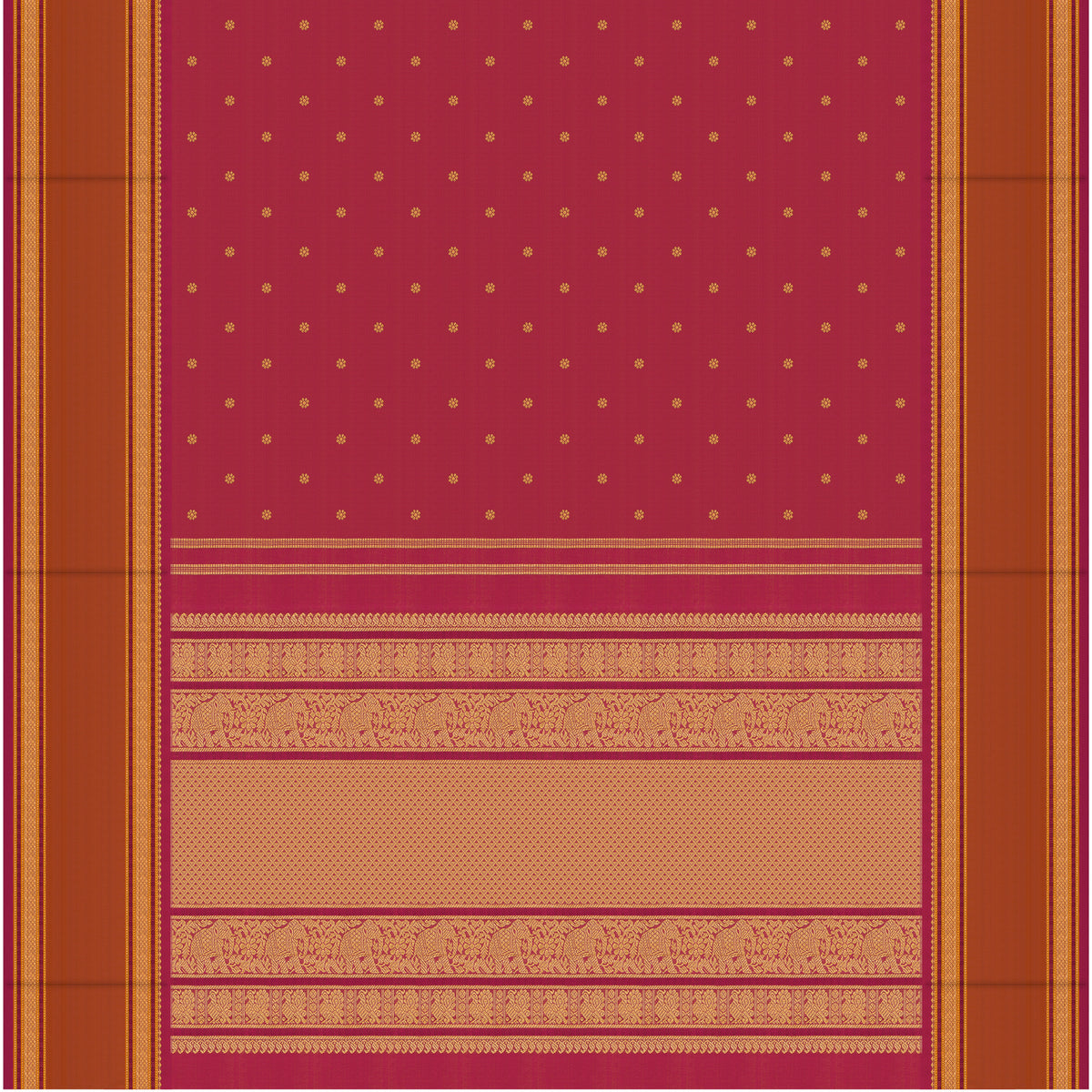Kanakavalli Kanjivaram Silk Sari 26-040-HS001-01841 - Full View