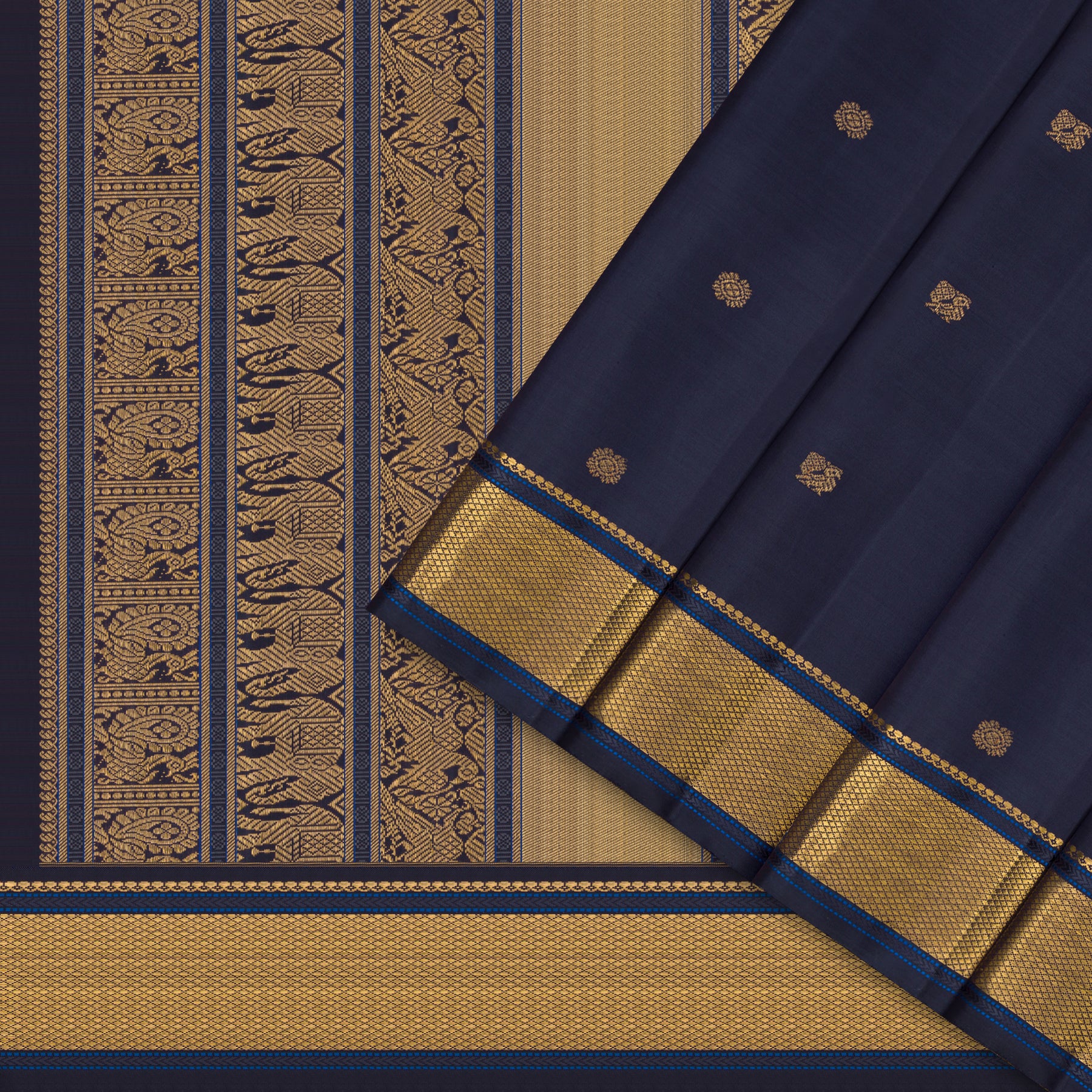 Kanakavalli Kanjivaram Silk Sari 26-040-HS001-01852 - Cover View