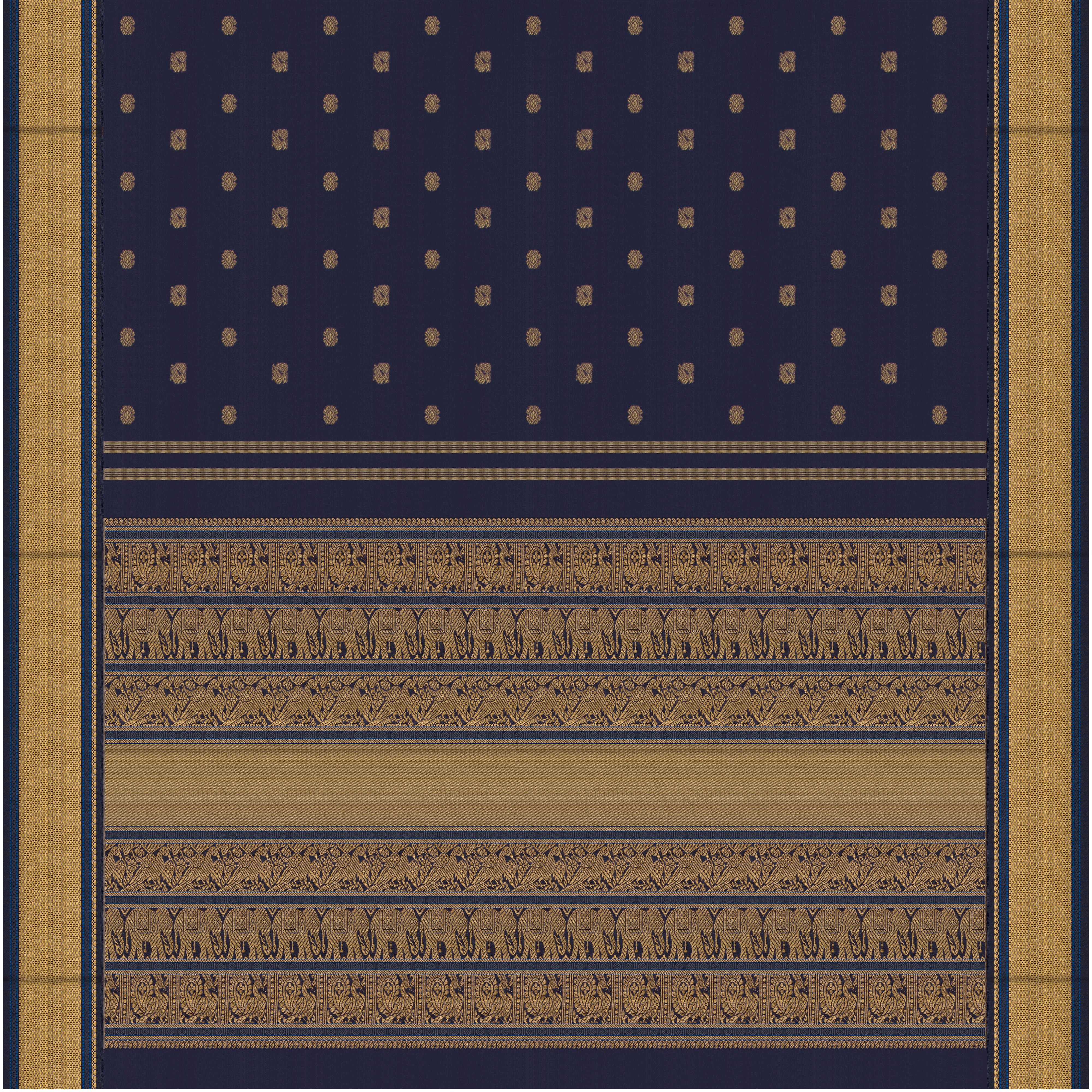 Kanakavalli Kanjivaram Silk Sari 26-040-HS001-01852 - Full View