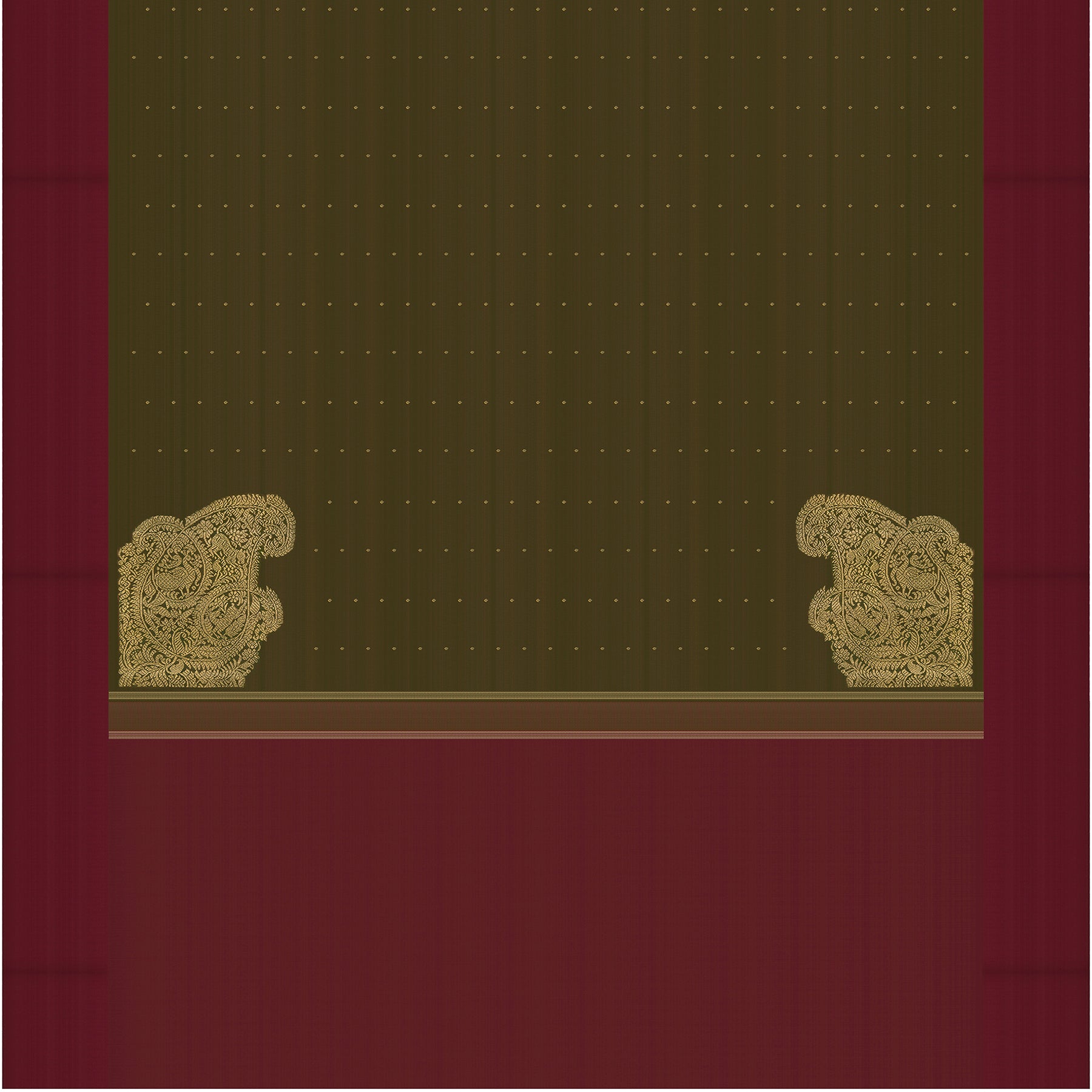 Kanakavalli Kanjivaram Silk Sari 26-040-HS001-01855 - Full View